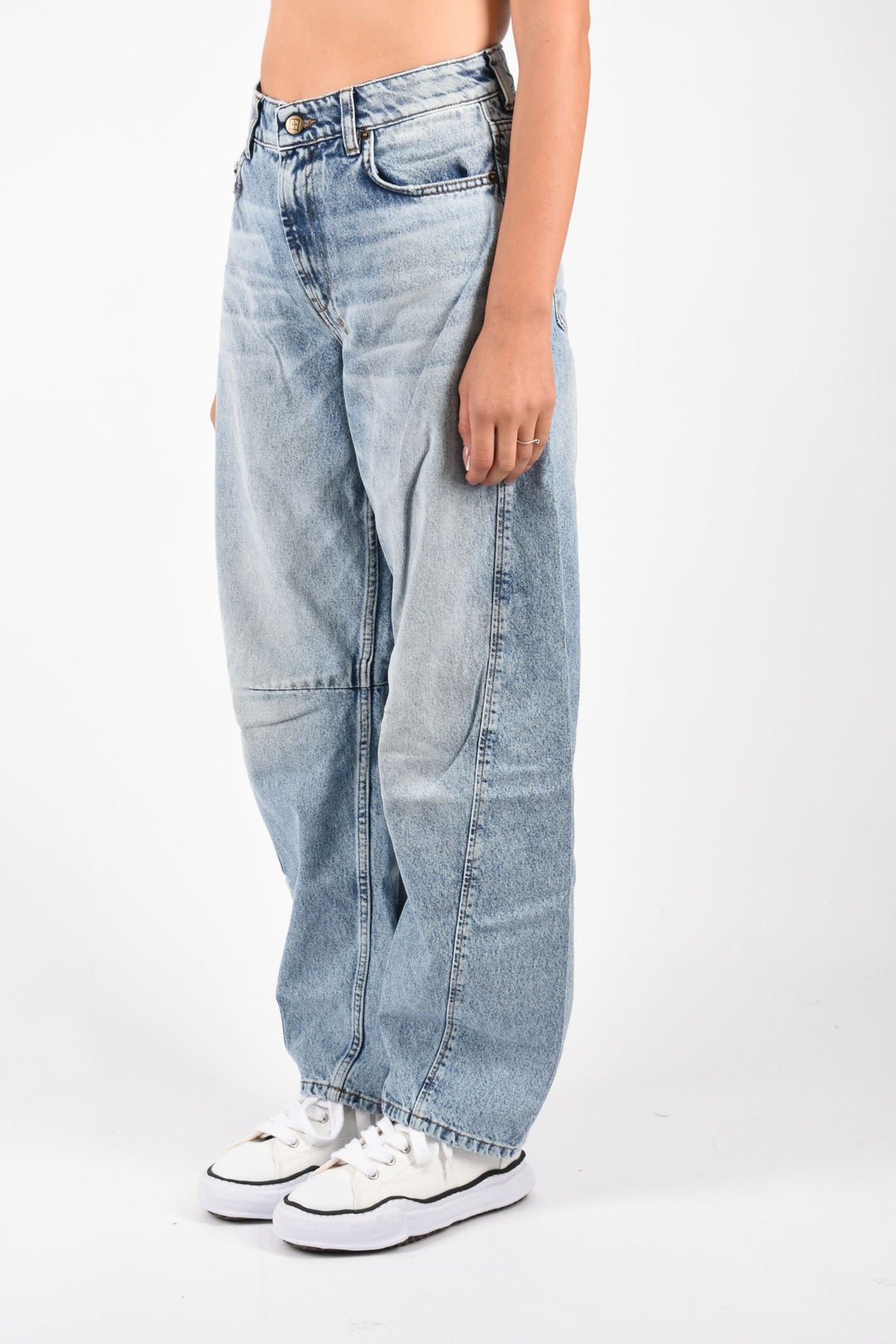 JEANS BARREL JEAN FLIGHT BLUE WPF26DJ014