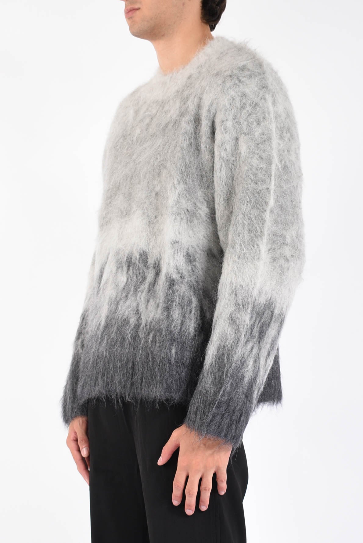 maglia Ombre Knit Sweater Light Grey