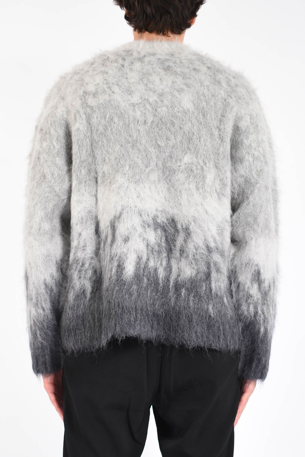 maglia Ombre Knit Sweater Light Grey