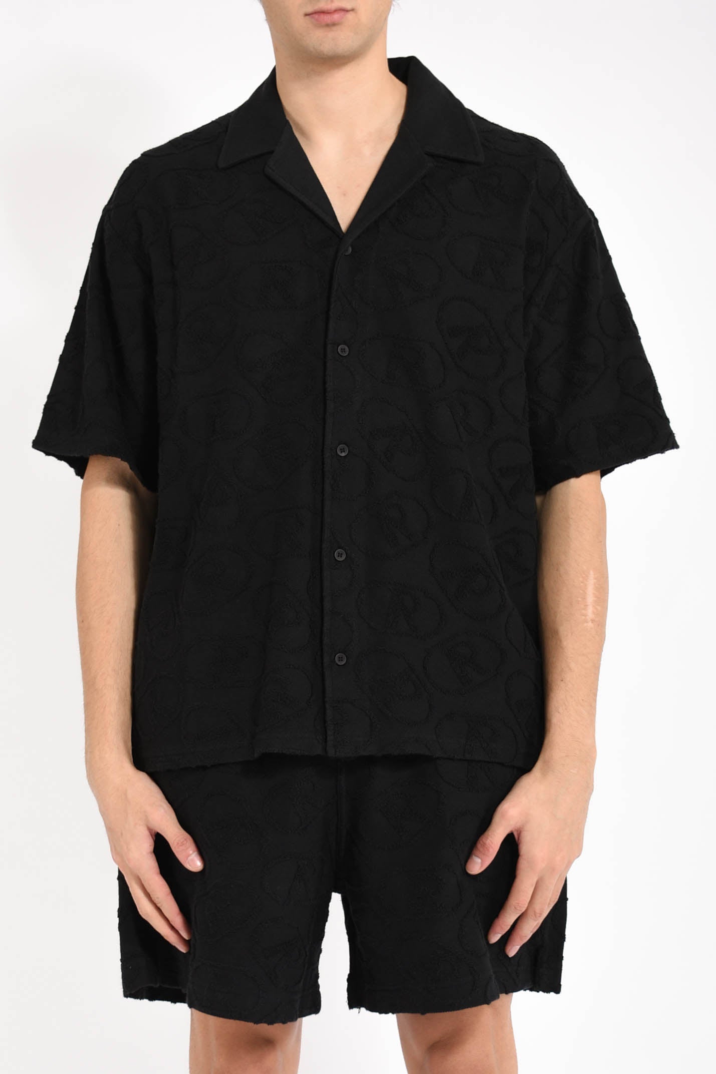 Camicia towel aop