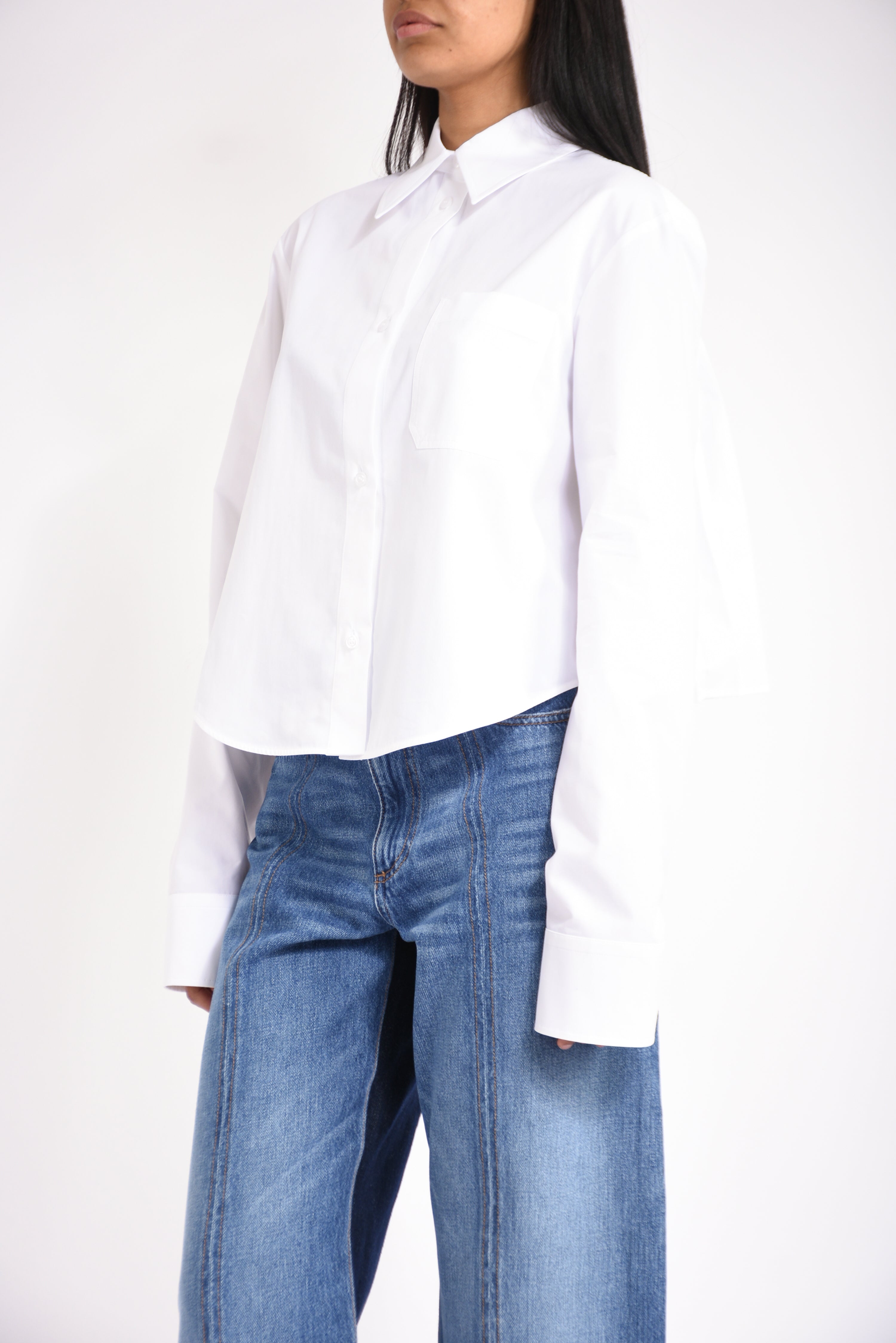 camicia cropped ceppo