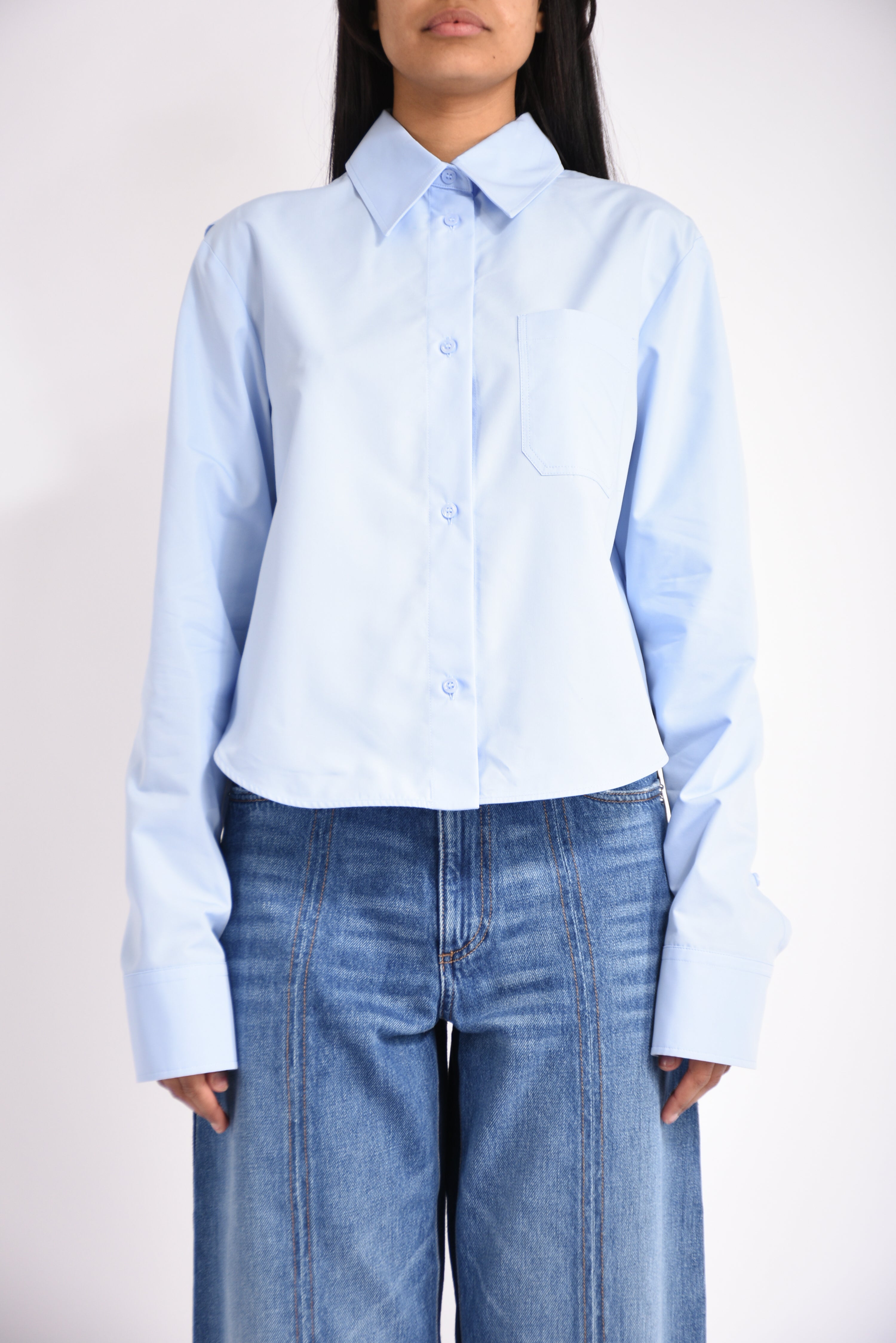 camicia cropped ceppo