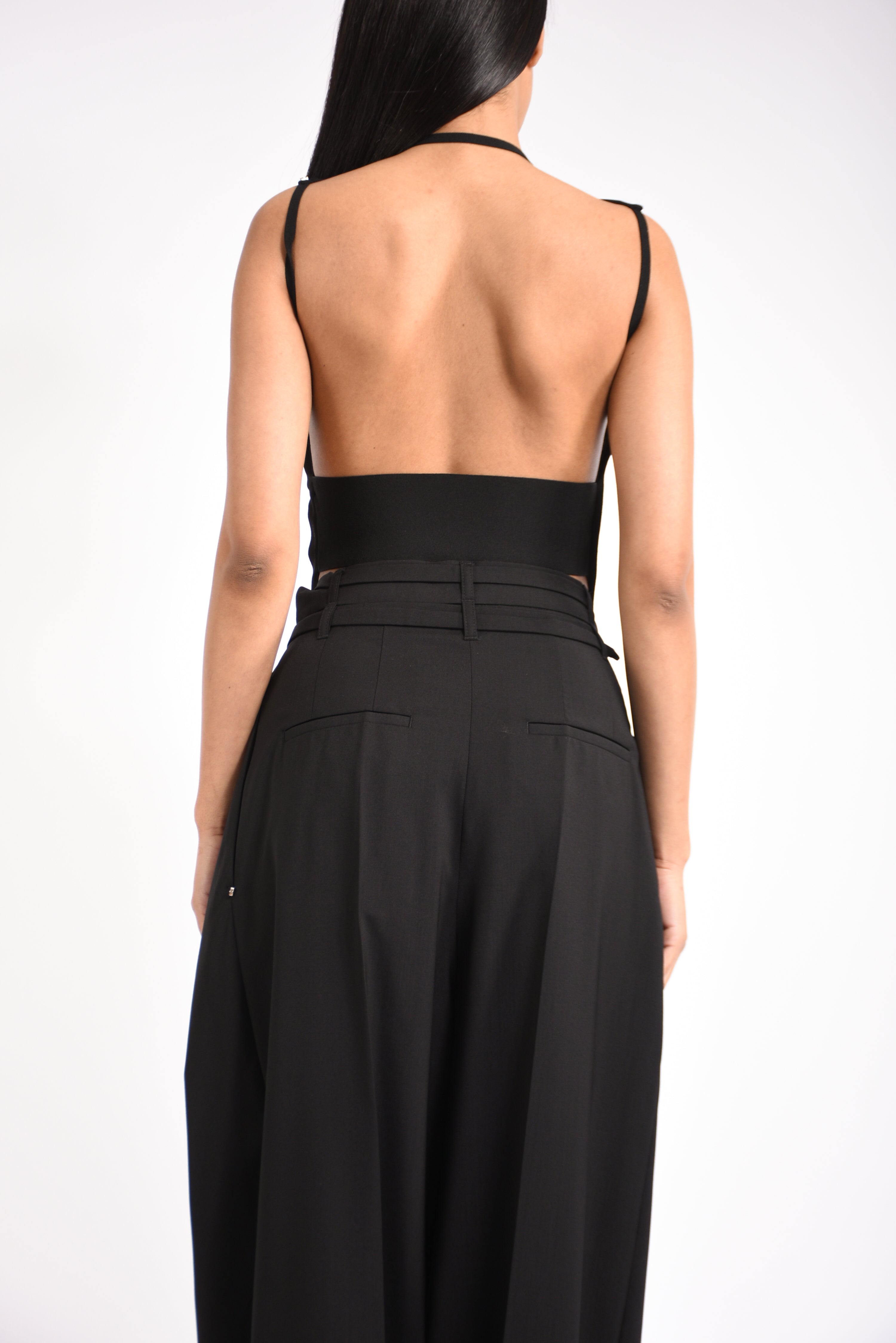 Top in maglia di viscosa stretch drago