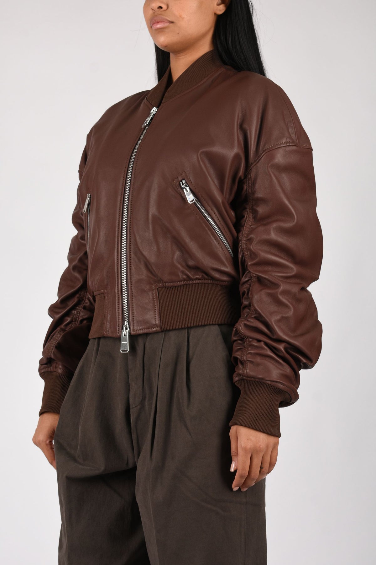 Bomber over in nappa DJ800PL0511DXXX