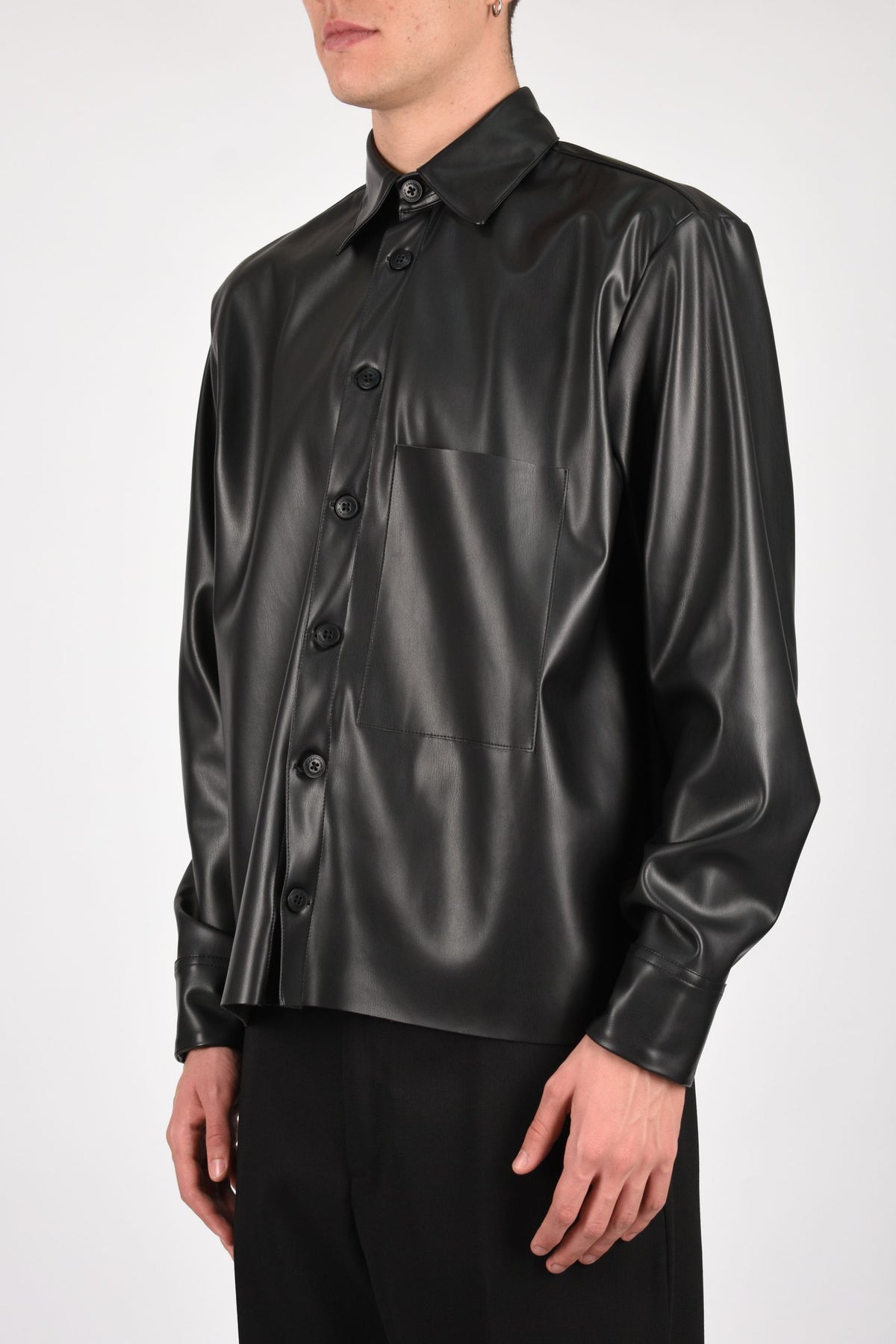 Camicia jil naha in finta pelle 26F99