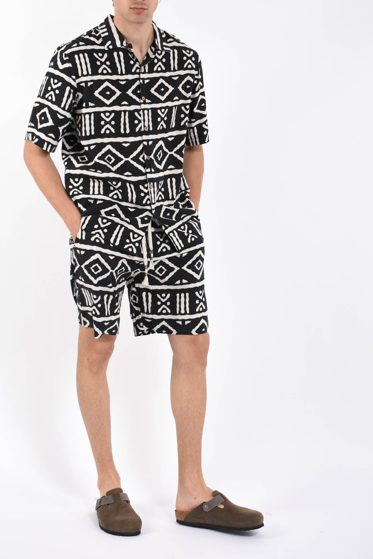 Bermuda fantasia in viscosa