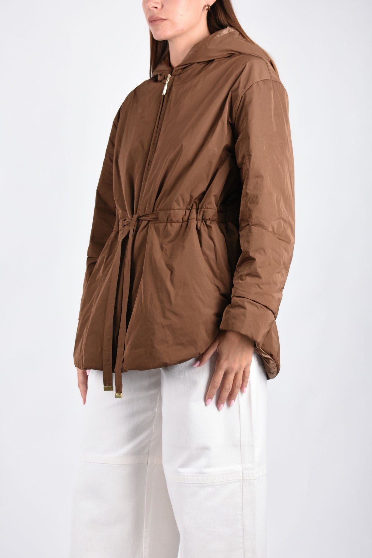Parka imbottito reversibile in radzmir e tela antigoccia MTCCHARME 2629486024600