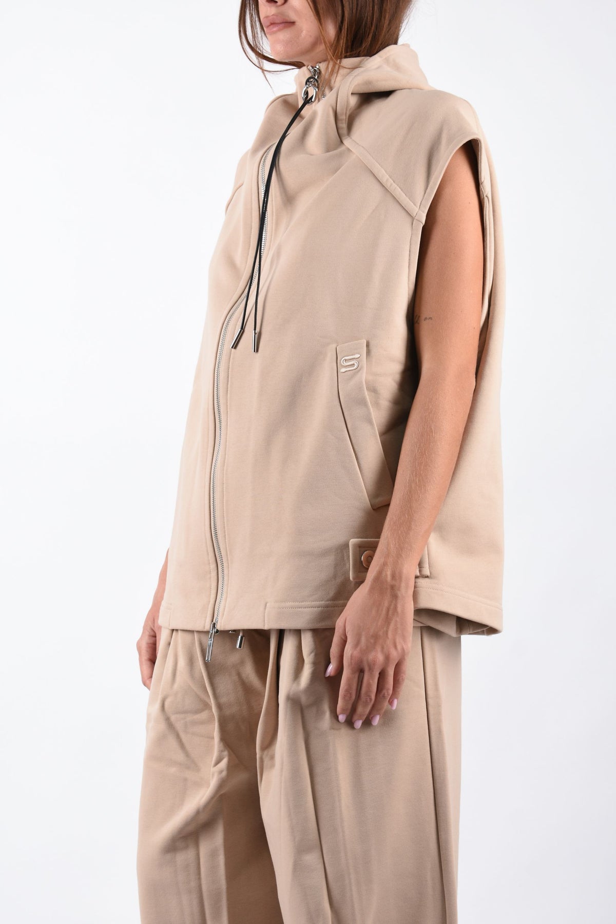 Gilet in felpa di misto cotone UNIONE 2622926035
