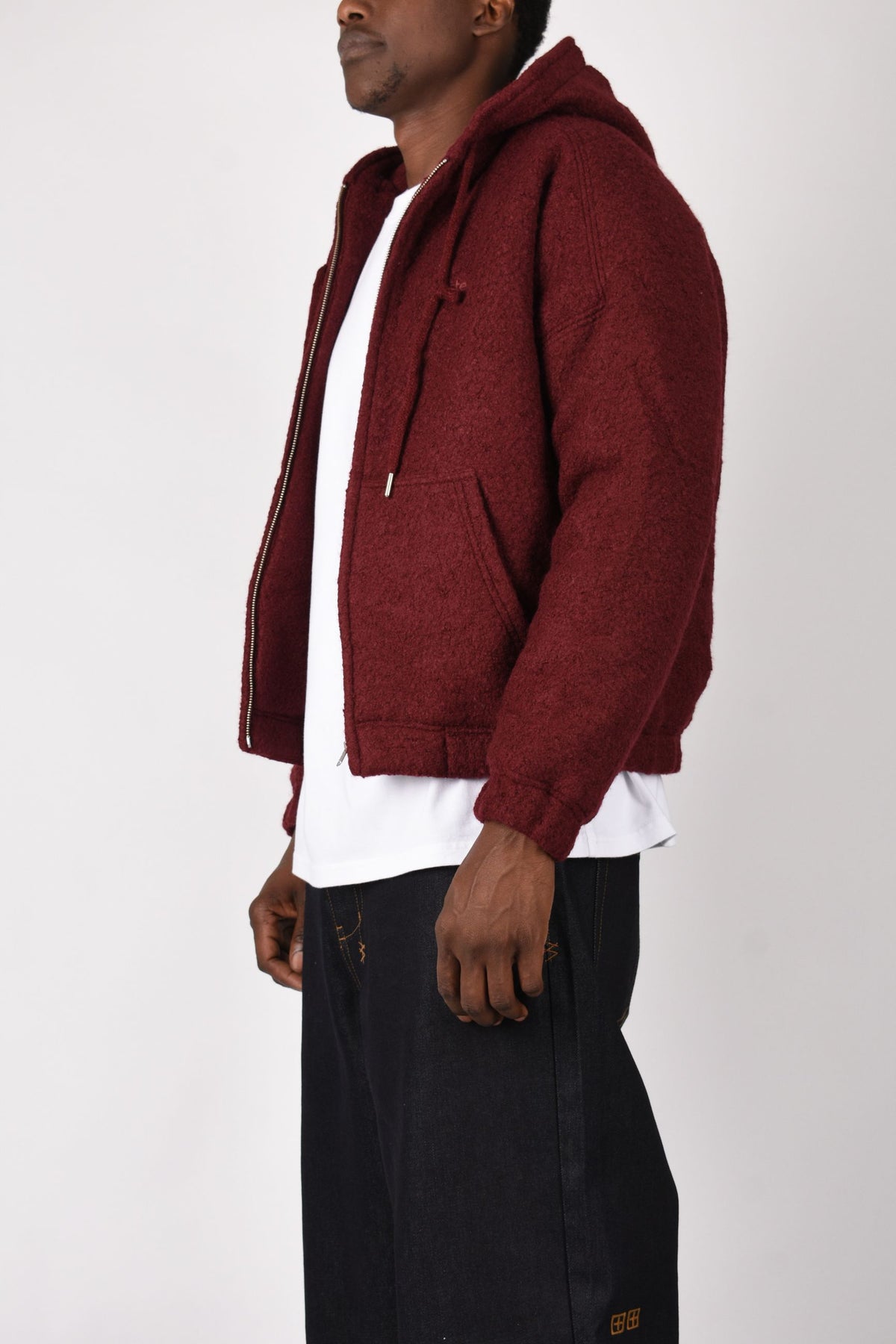 Giubbino boiled wool AW26096J