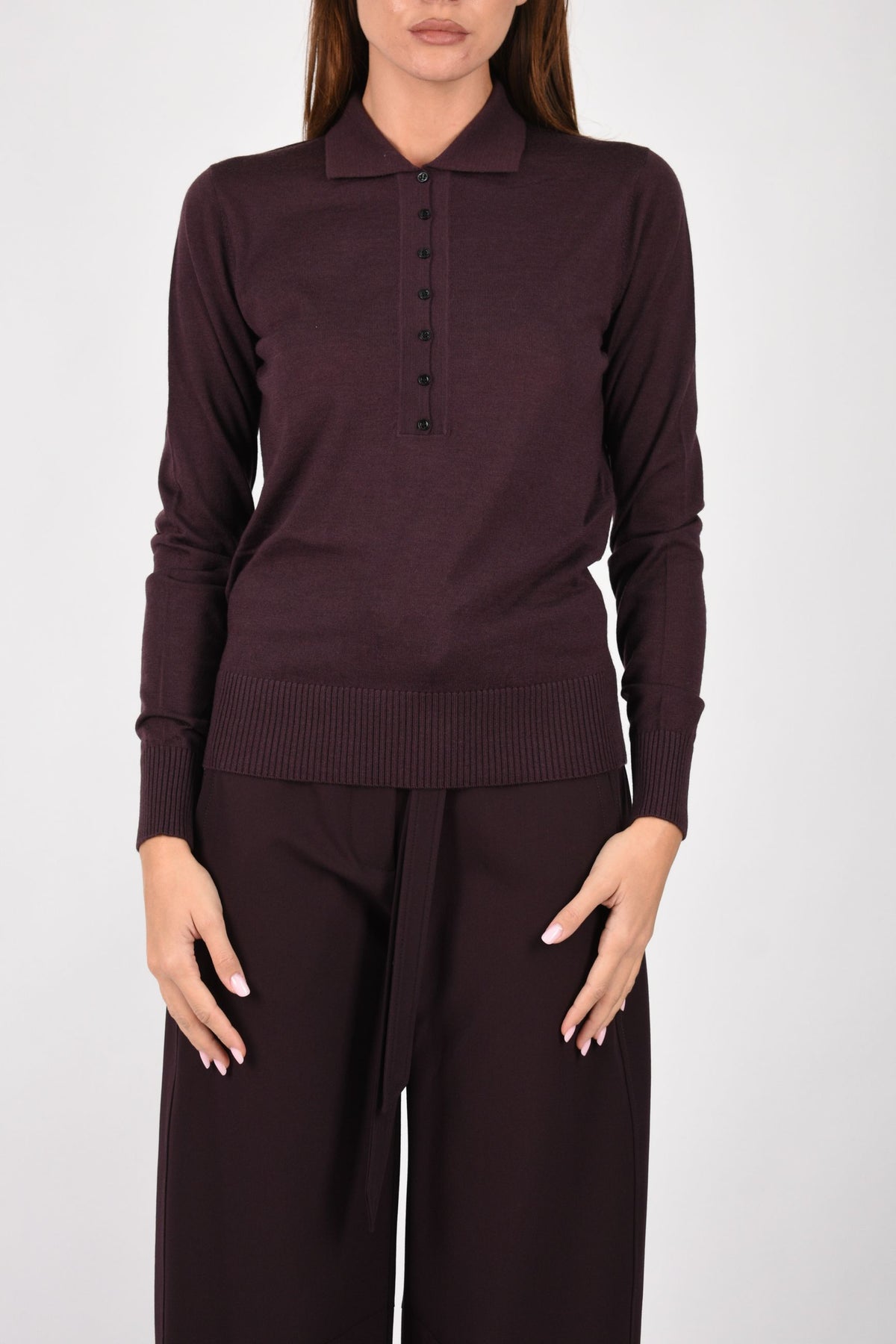 POLO IN LANA E CASHMERE 107249A3FY