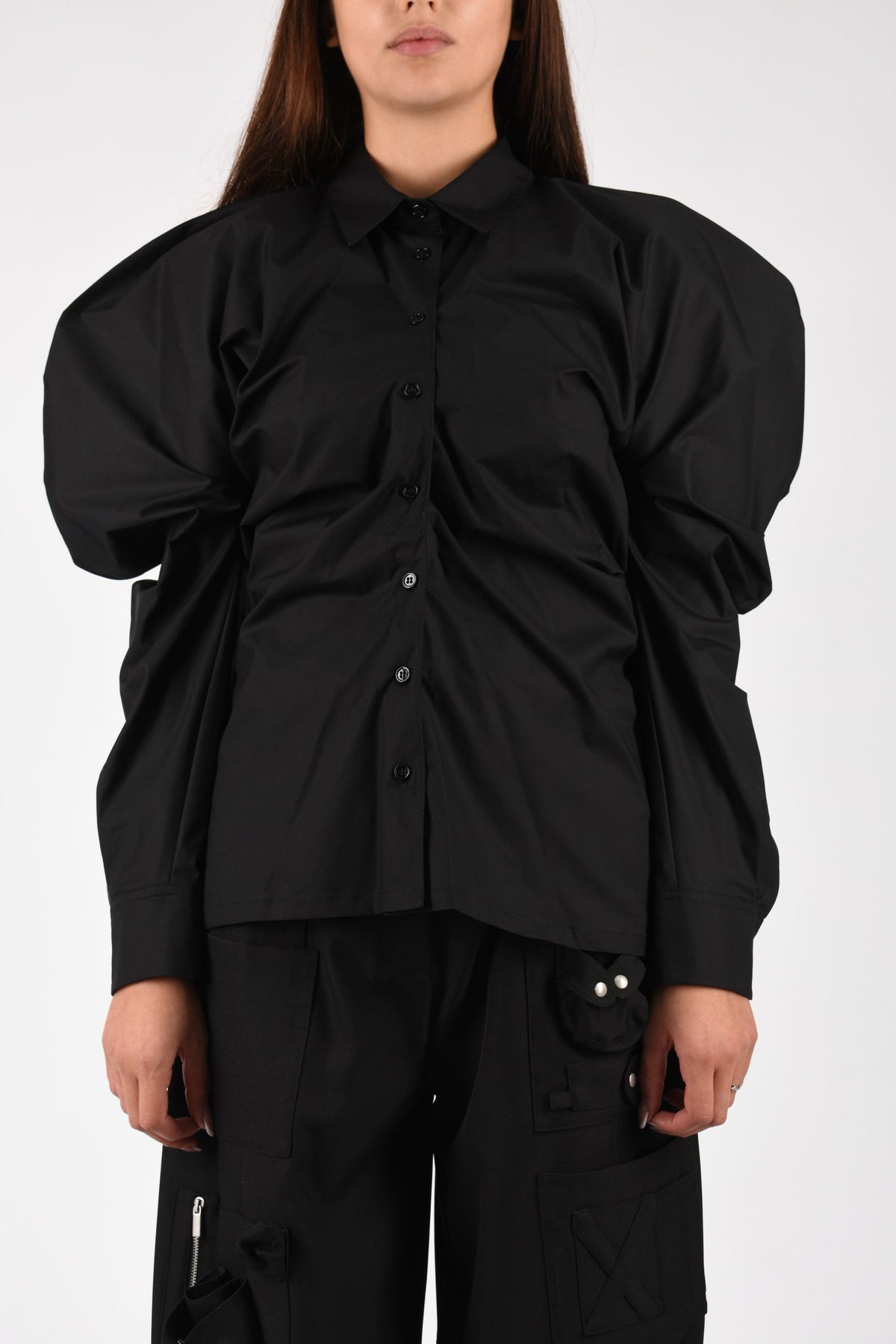 CAMICIA SLIM-FIT IN POPELINE STRETCH M6FAG1