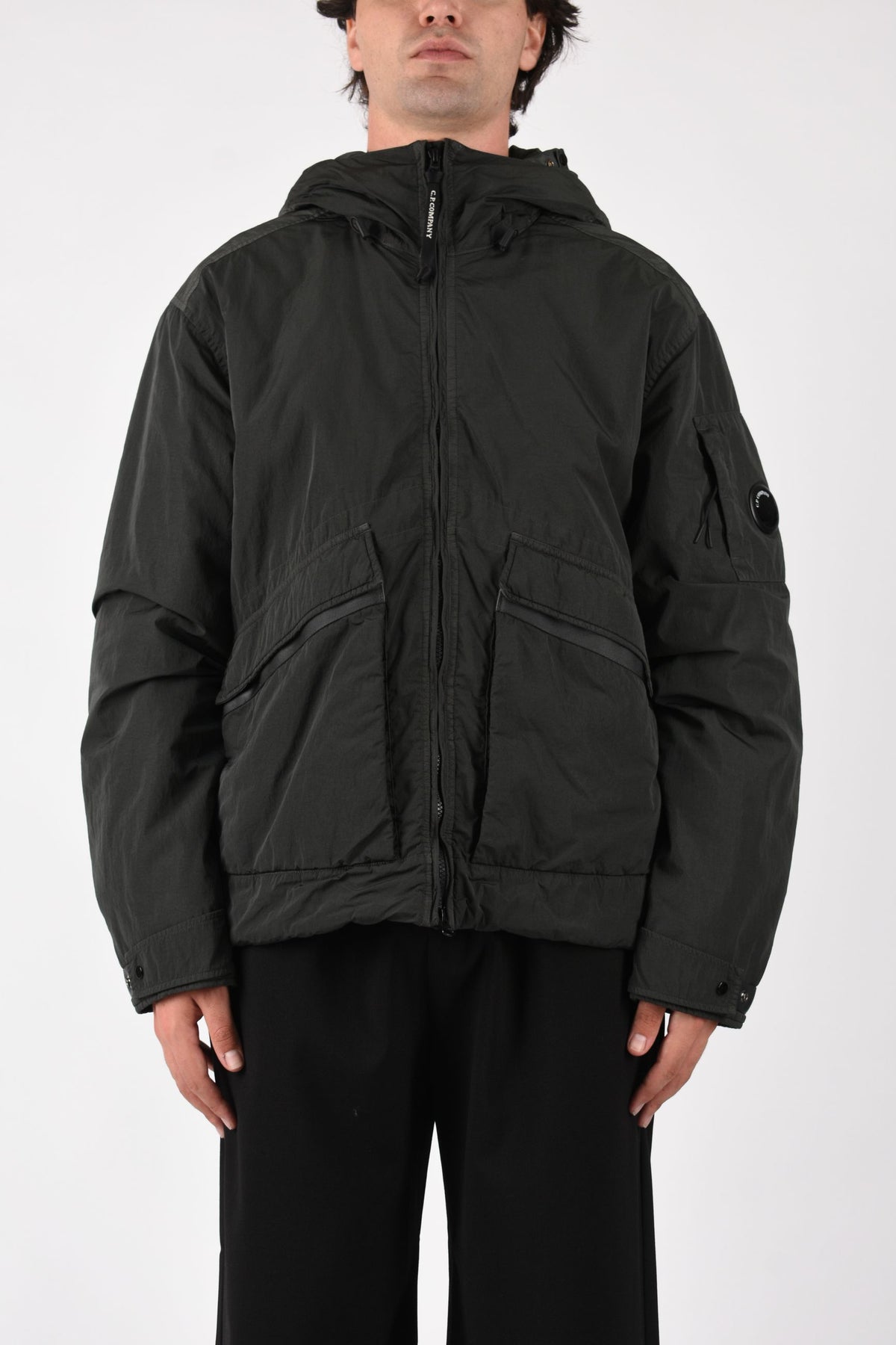 Piumino in Chrome-R 21CMOW034A110535G