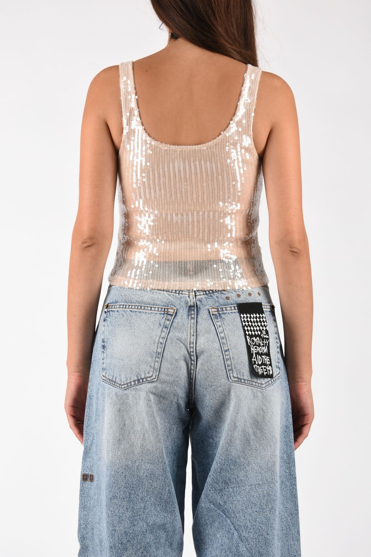 TOP CHLOE TANK NUDE SPARK WPF26TA002
