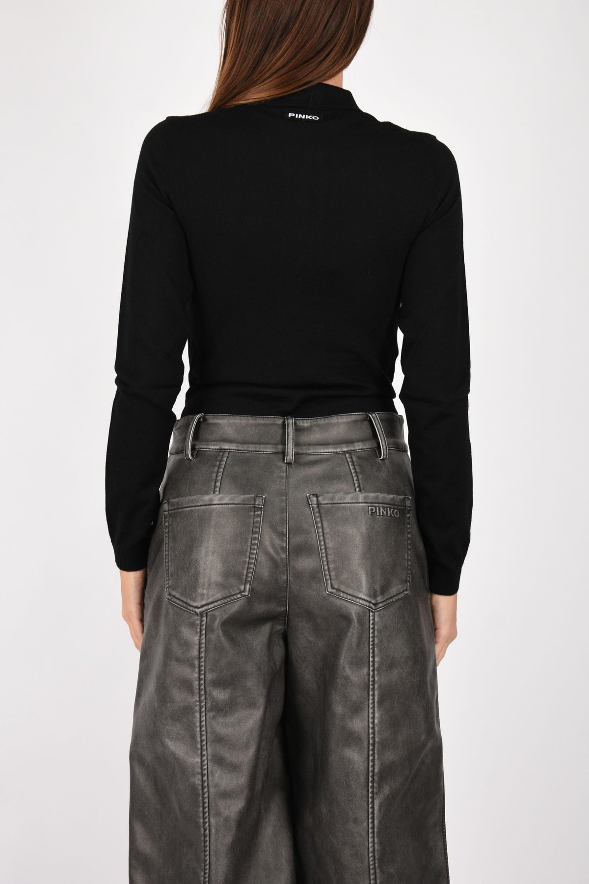 Maglia body in lana merino 107271A3FY