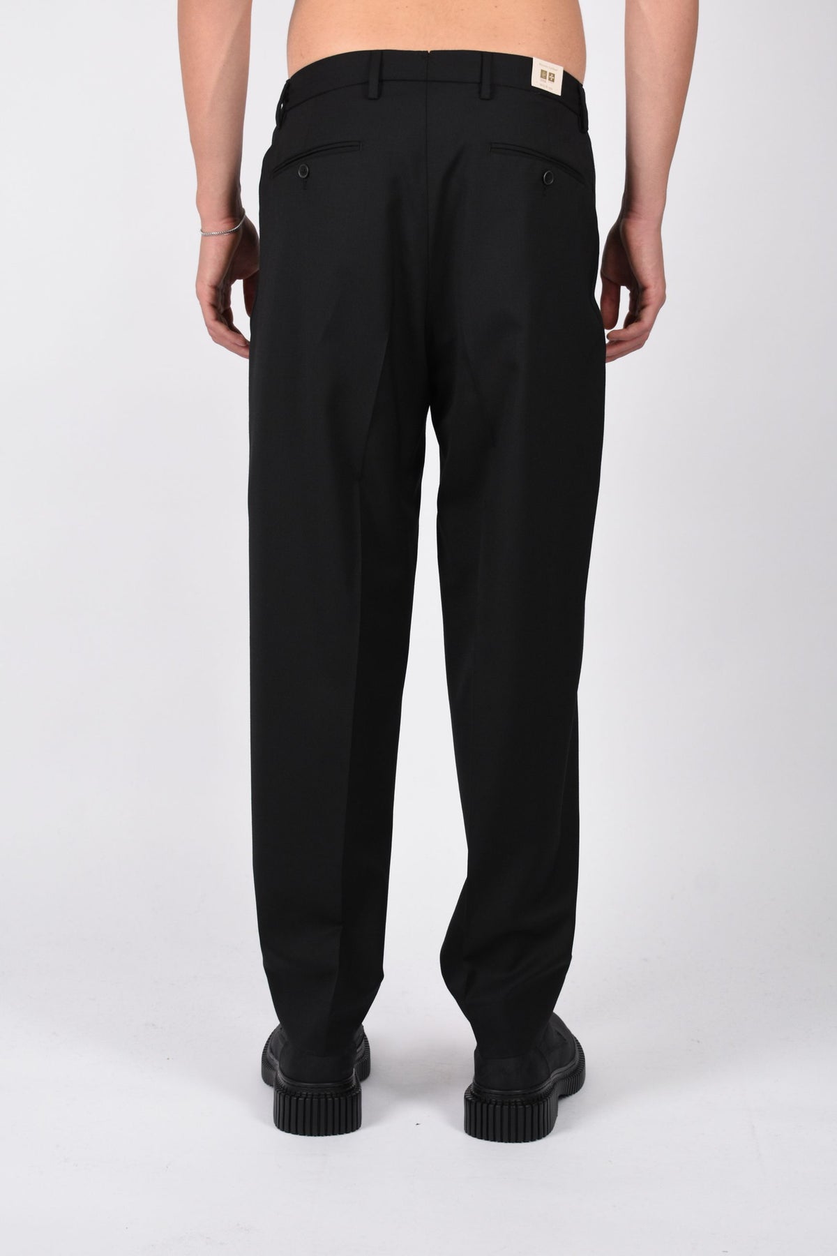 Pantaloni morgans in fresco lana MORGANS400100