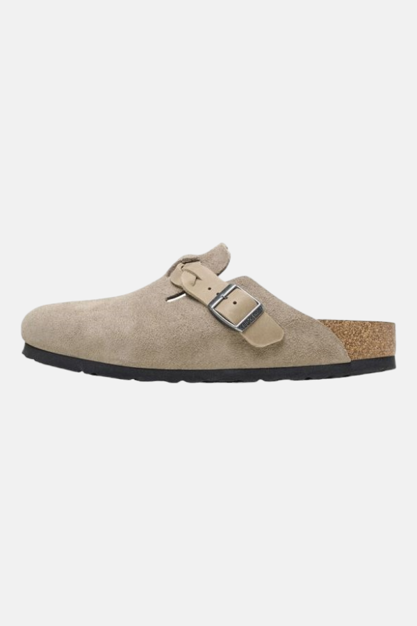 BIRKENSTOCK Sabot boston braided in suede