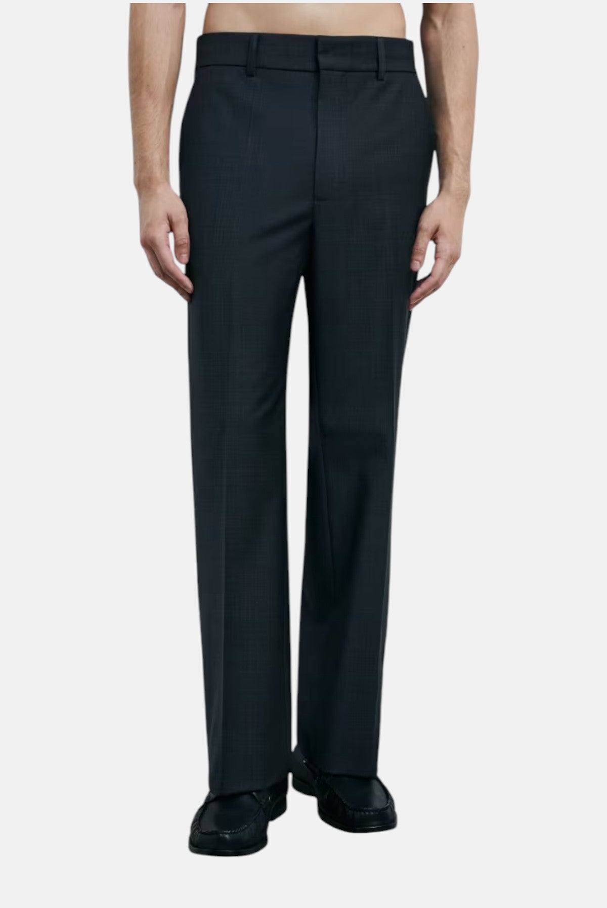 Pantaloni in misto lana