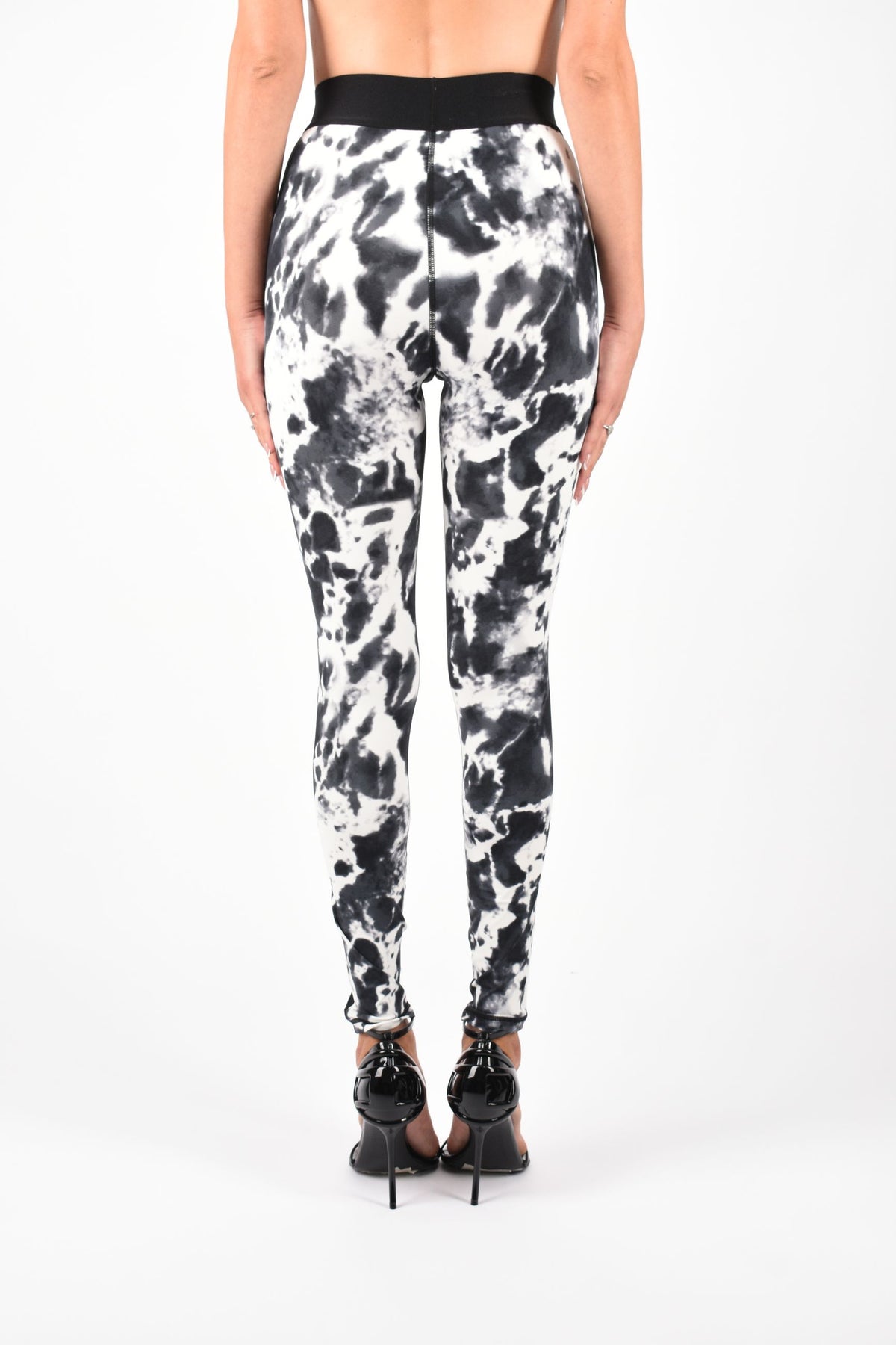 Leggings in microfibra stampata ADELINE D-POP A182790AMEP