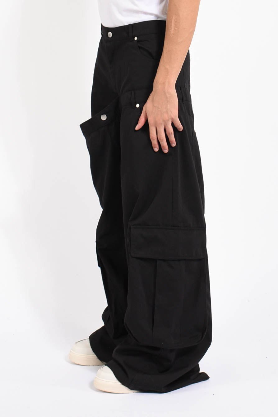 Pantaloni layered baggy