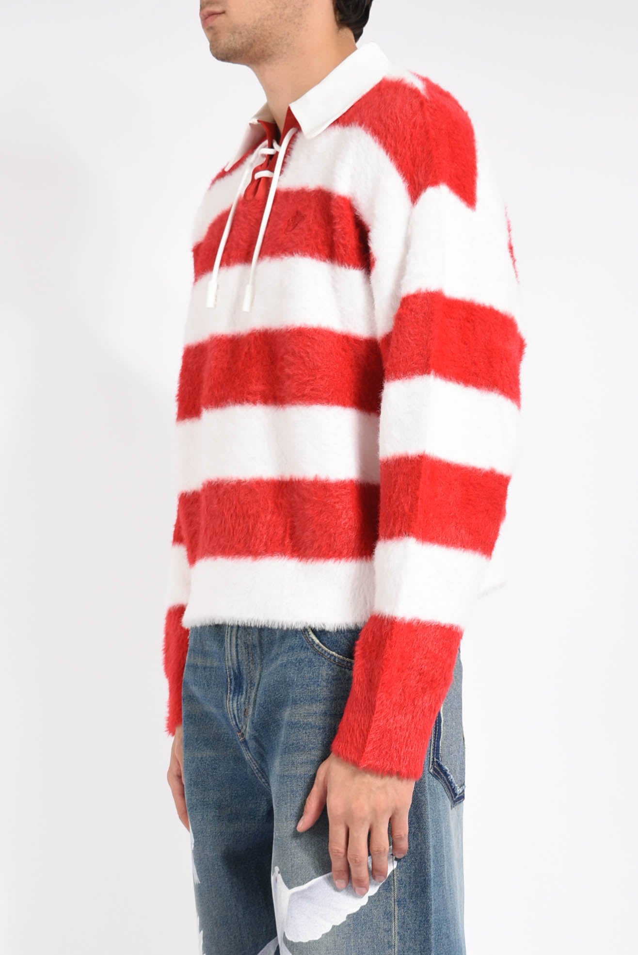 Polo in maglia soffice