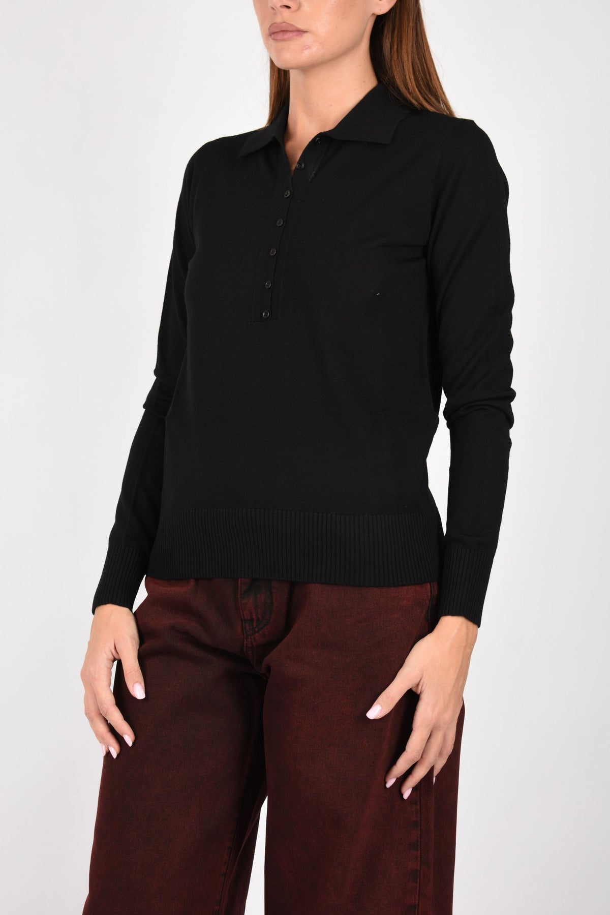 POLO IN LANA E CASHMERE 107249A3FY