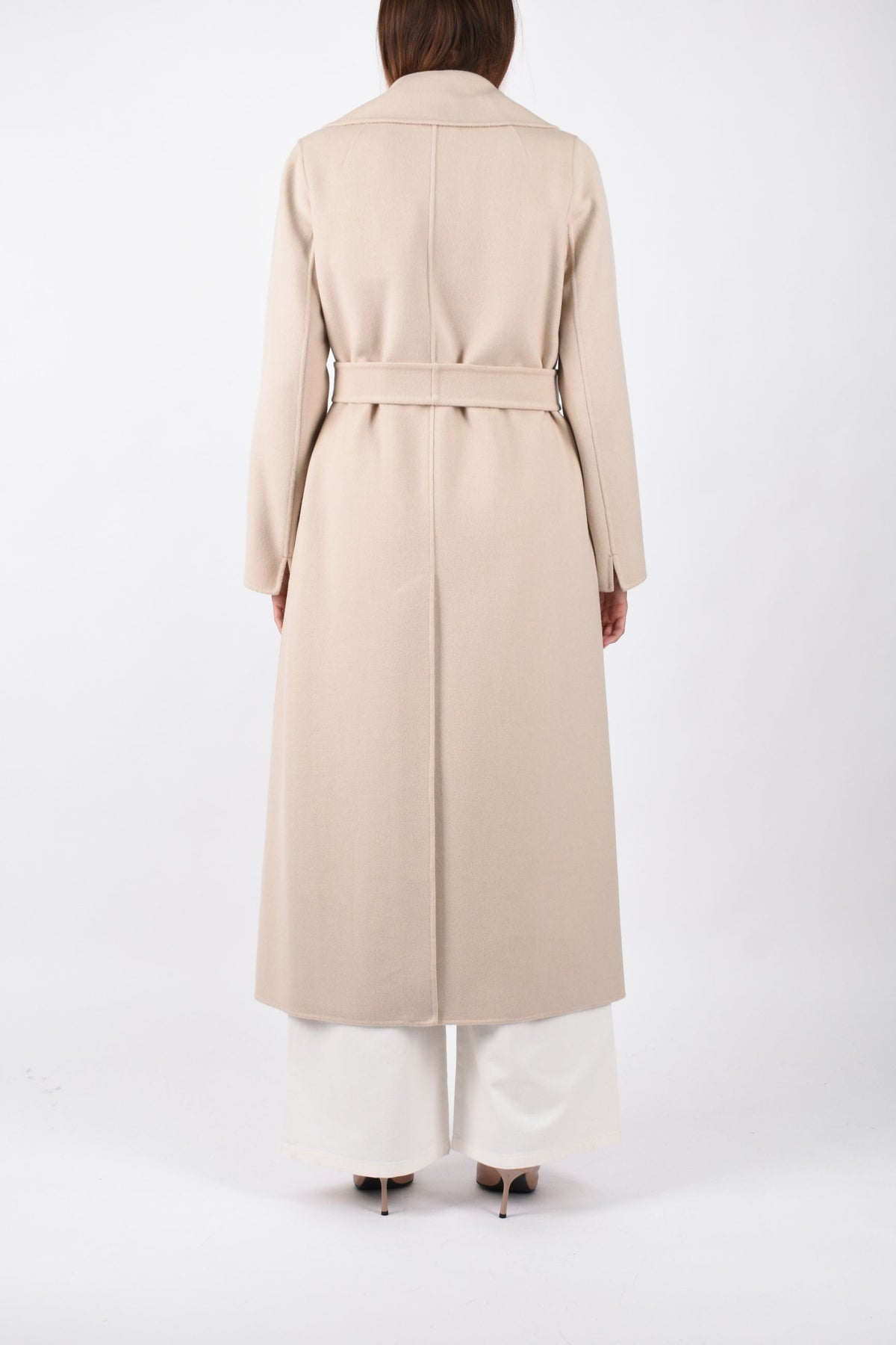 Cappotto a vestaglia in drap di lana POLDO 2629016073600
