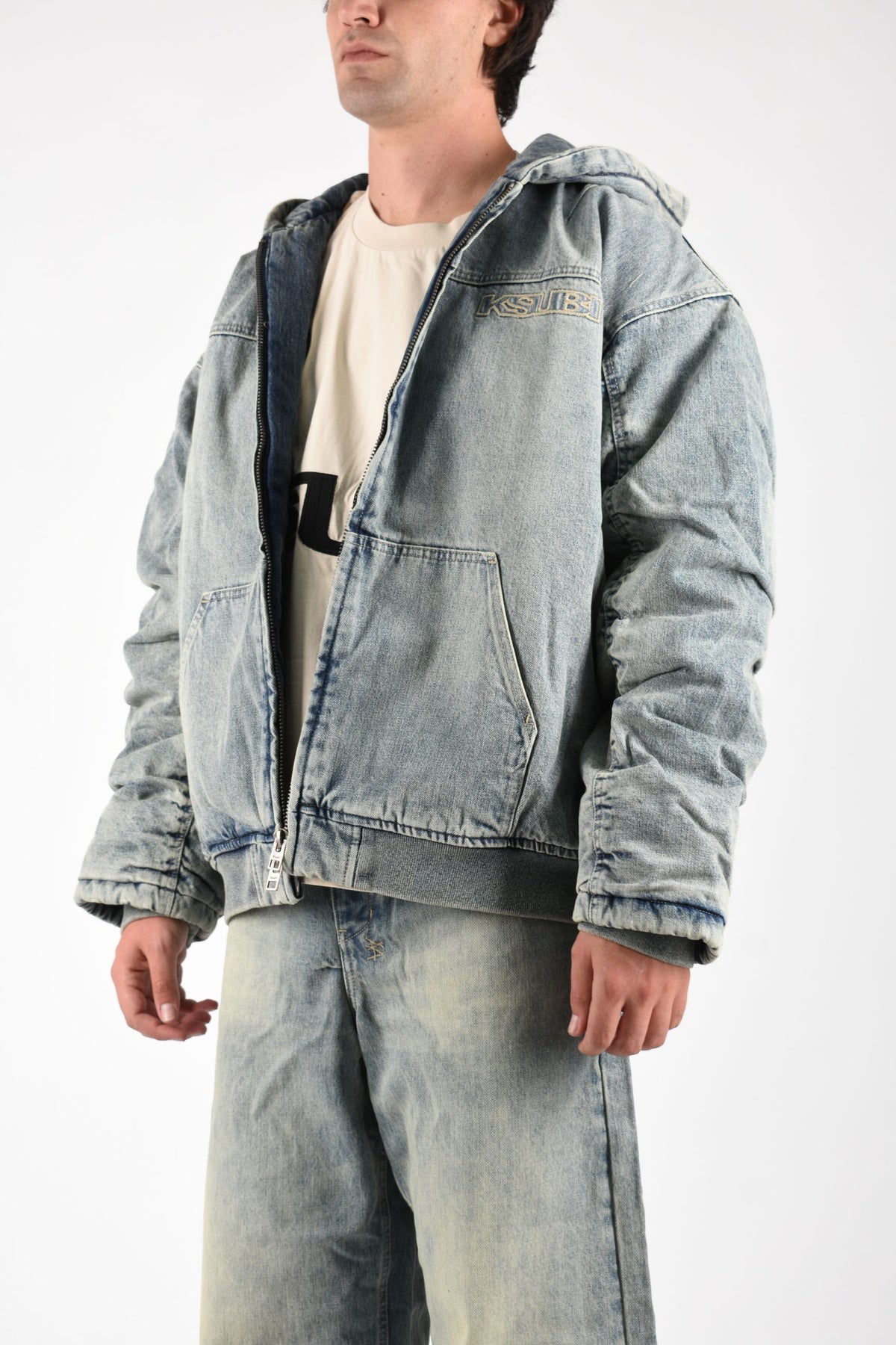 Bomber slouchy IN DENIM MPF26JK005