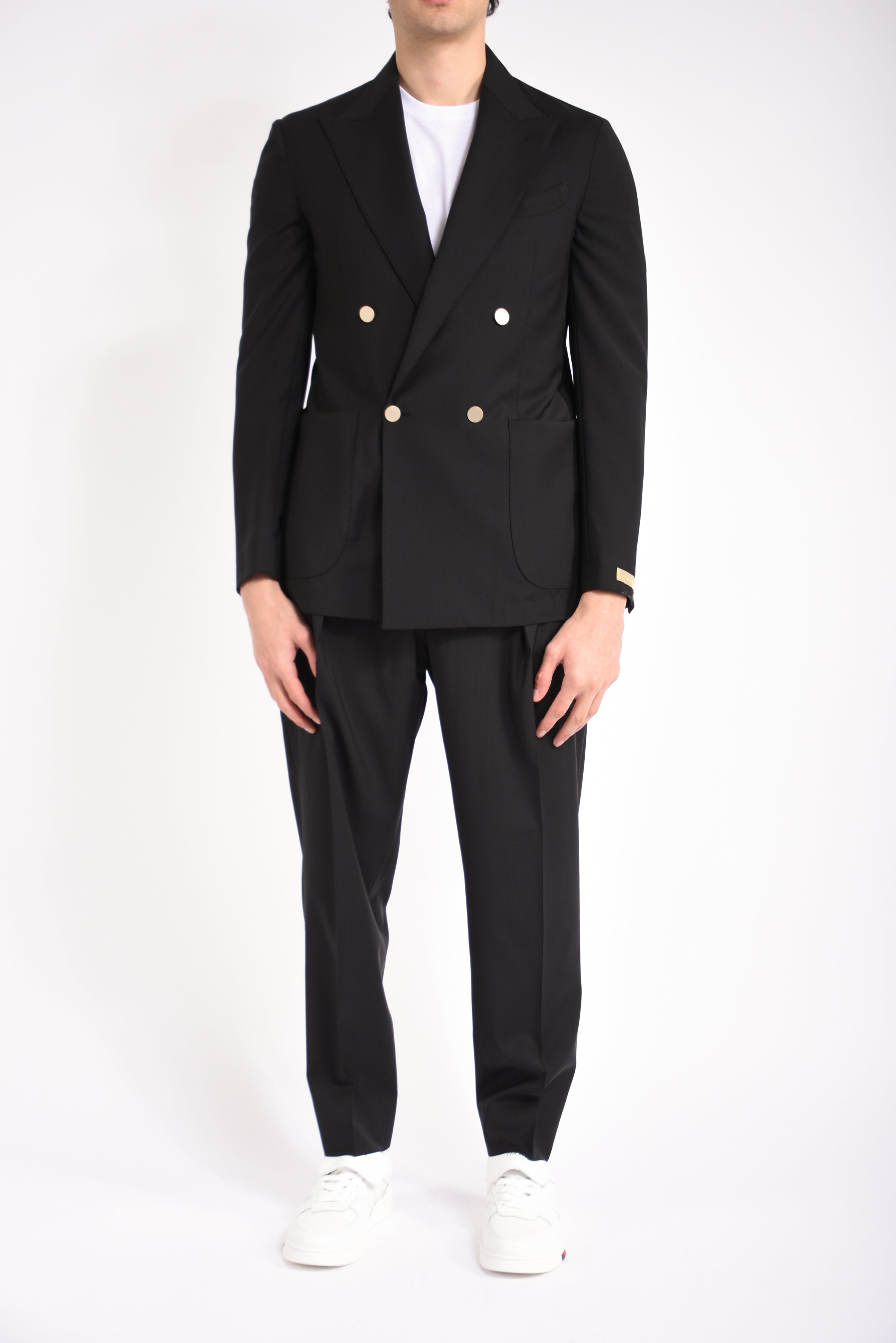 Abito doppiopetto bolgheri in fresco lana