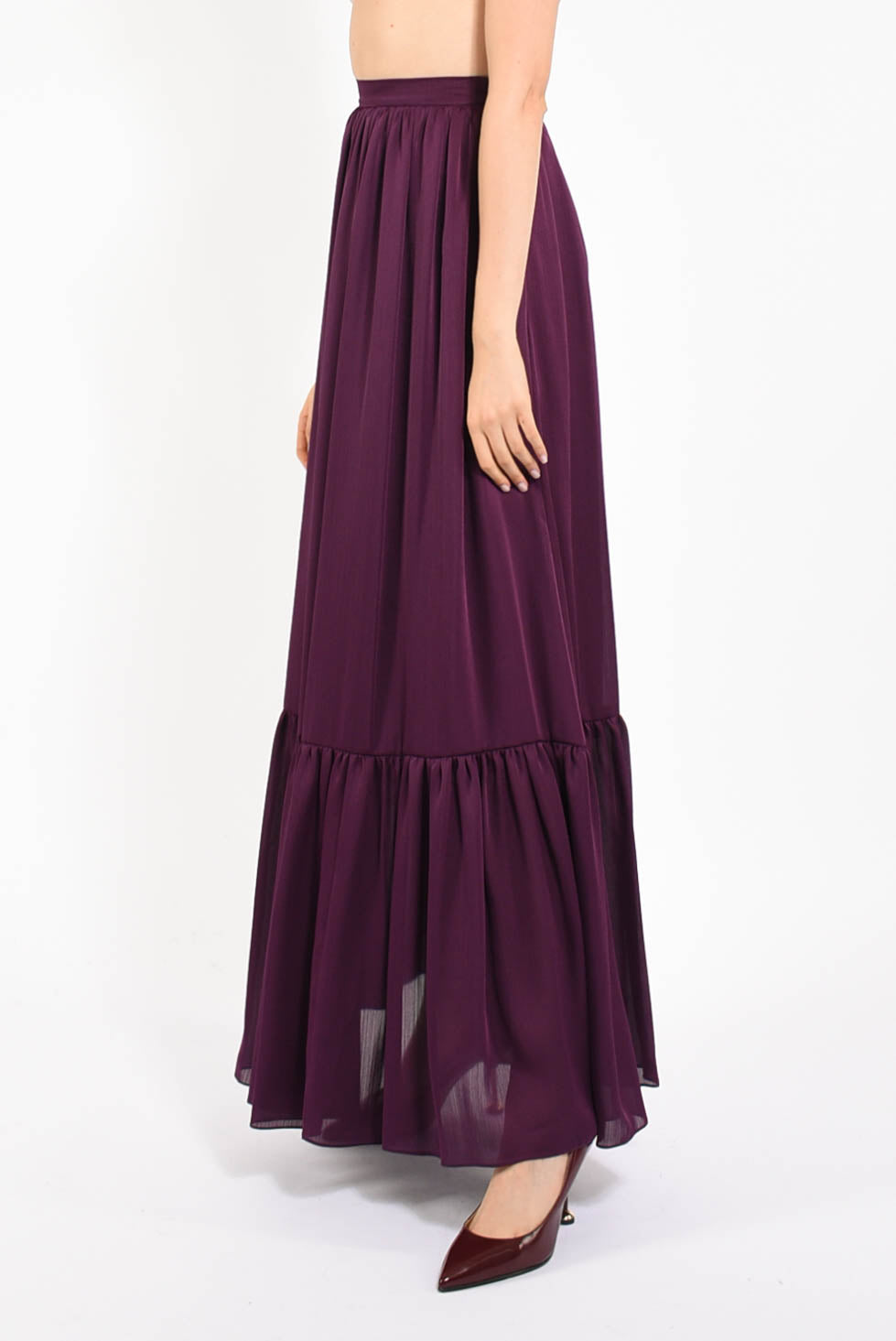 gonna lunga in viscosa