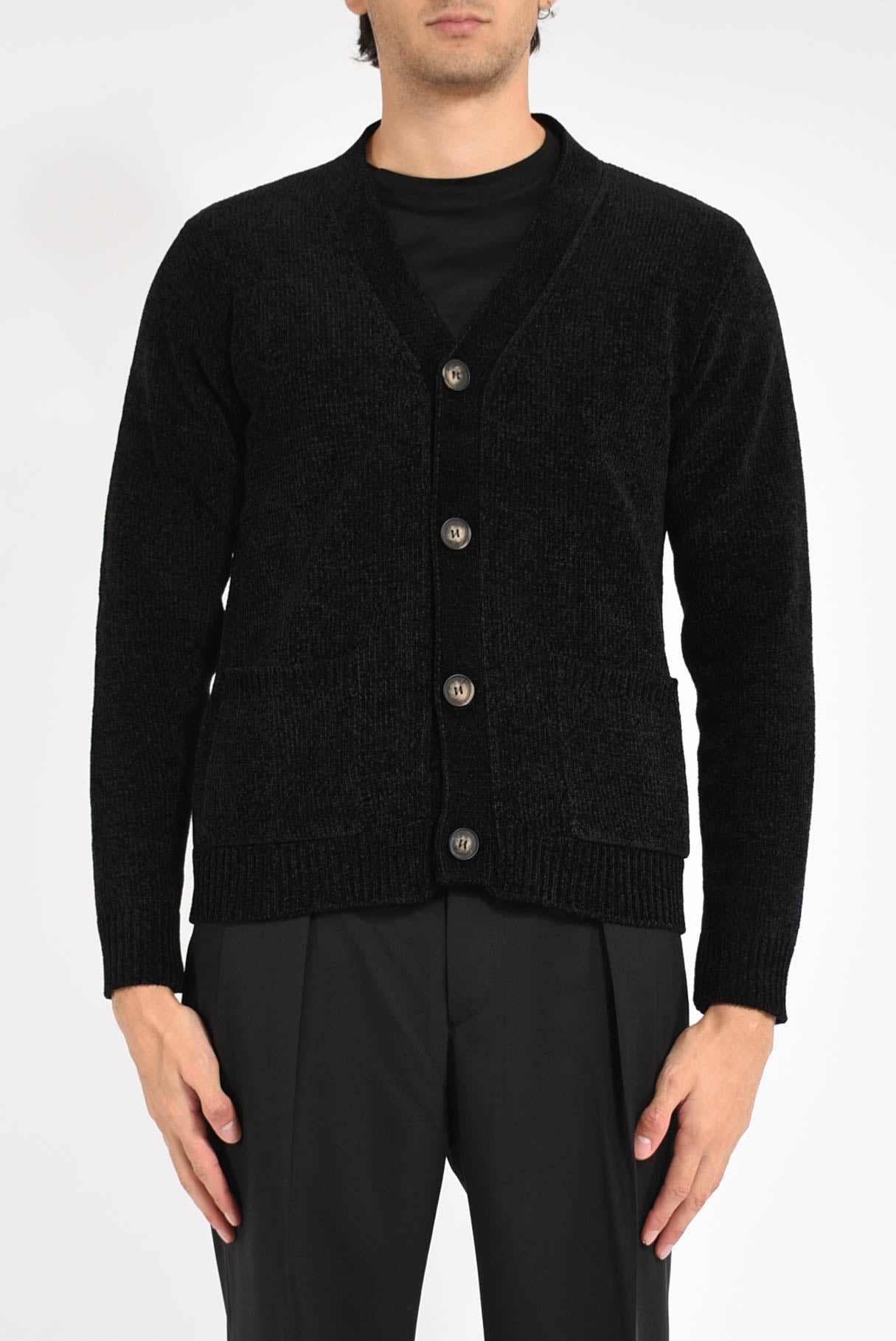 Cardigan in ciniglia