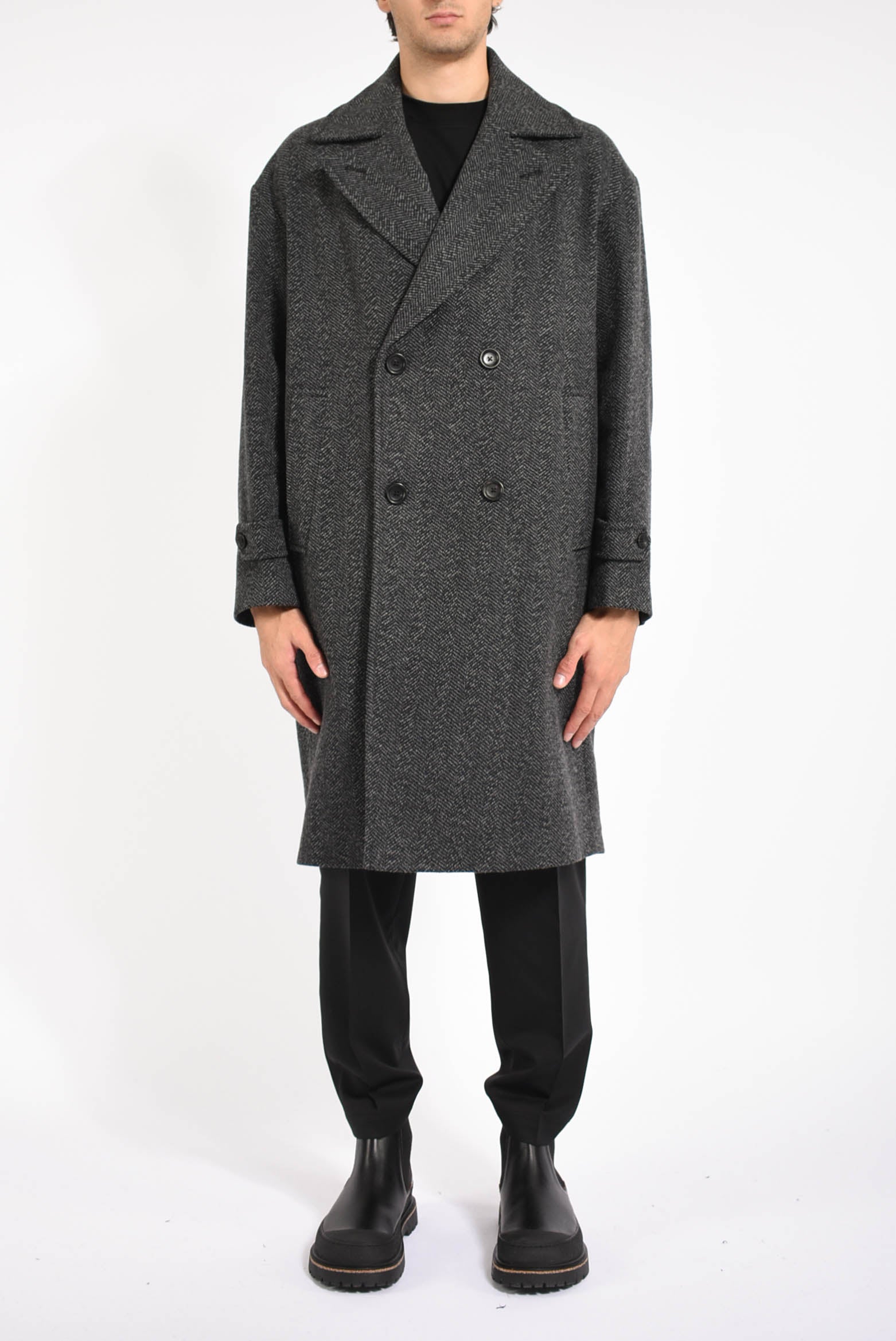 Cappotto in misto lana