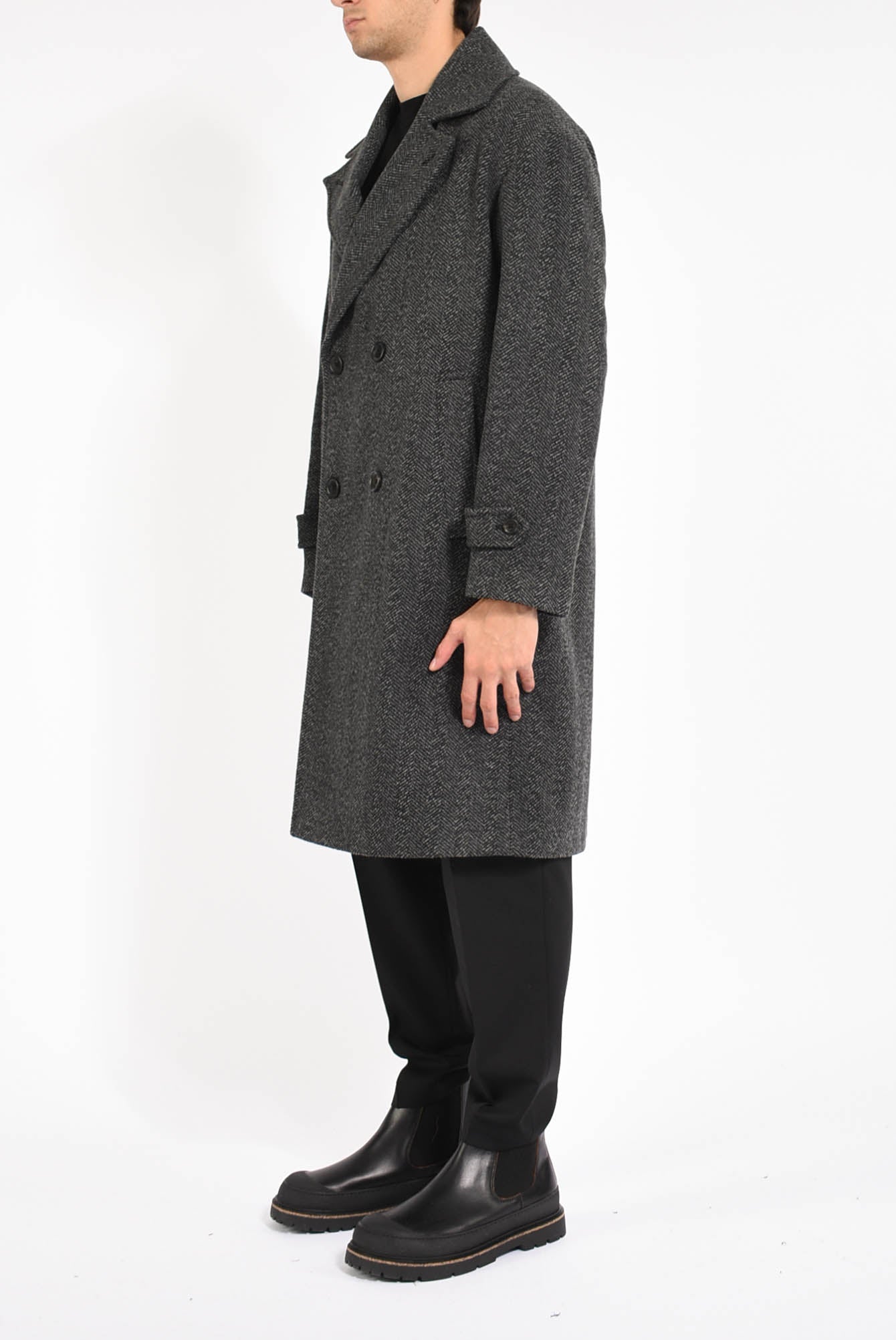 Cappotto in misto lana