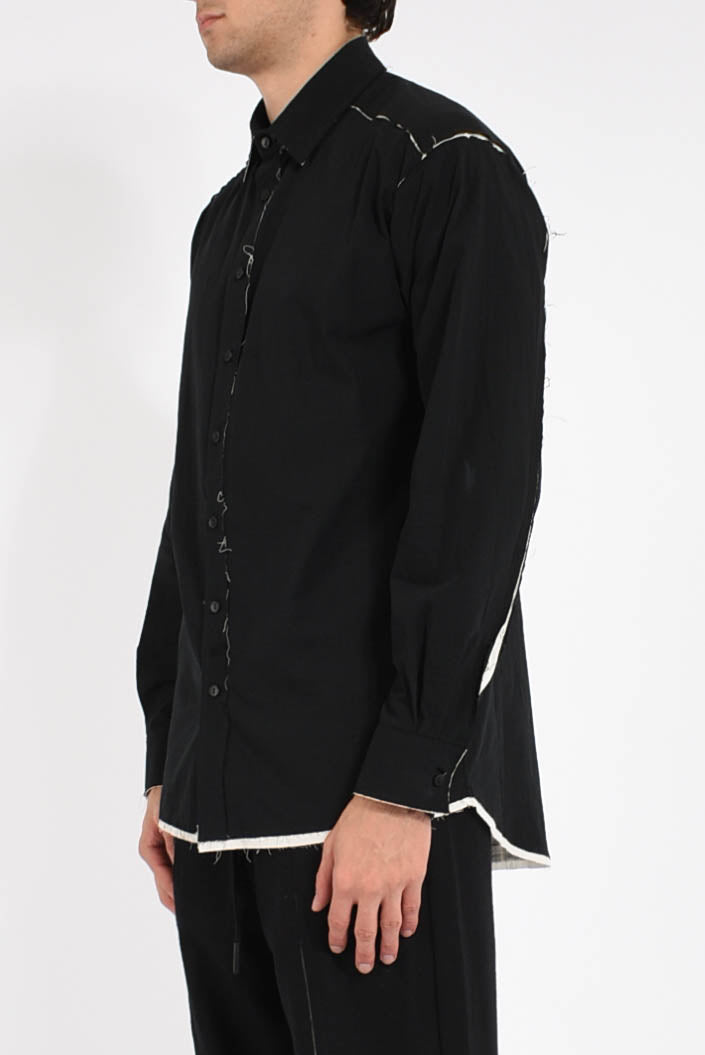 Camicia lunga in cotone