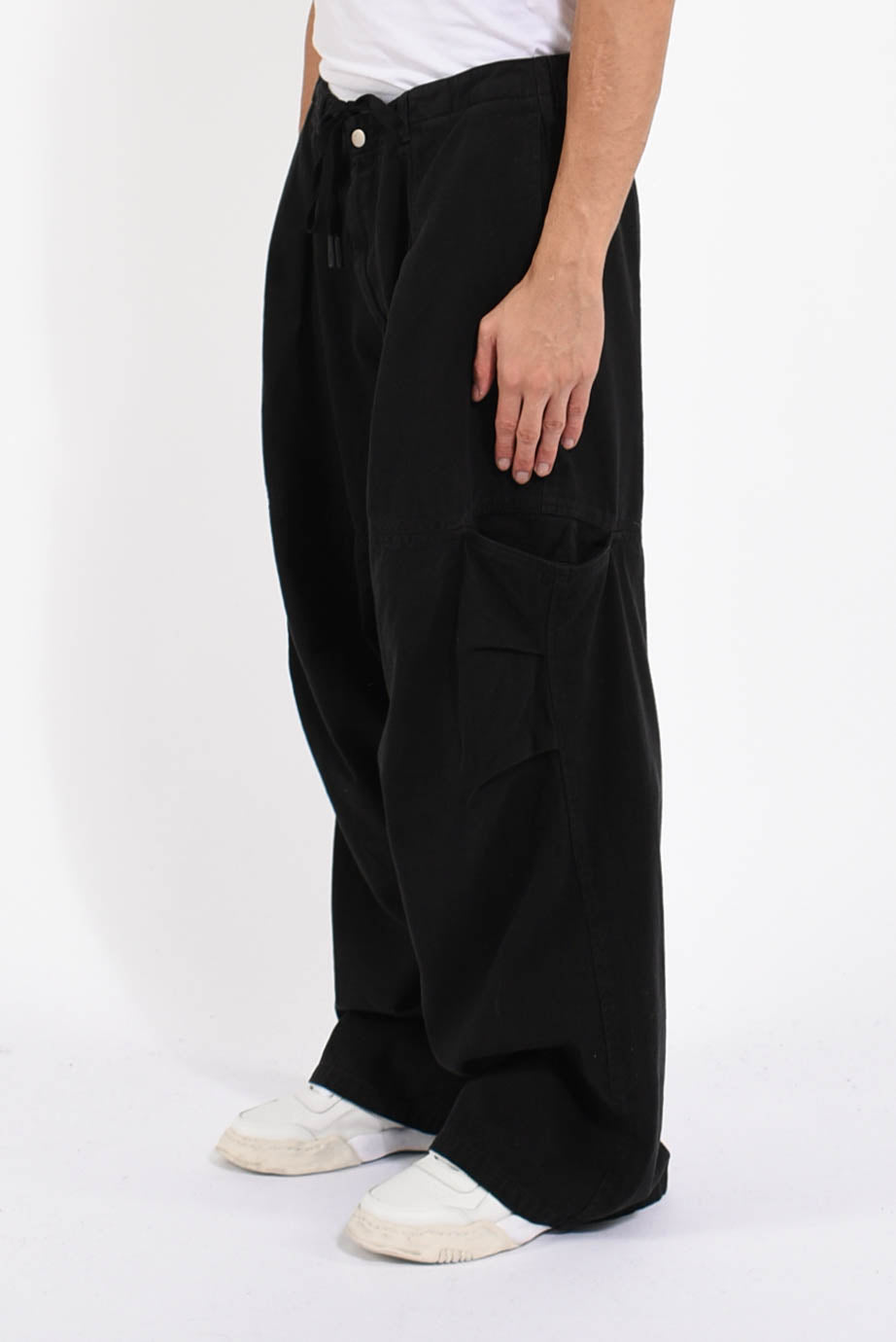 Pantaloni cargo in denim