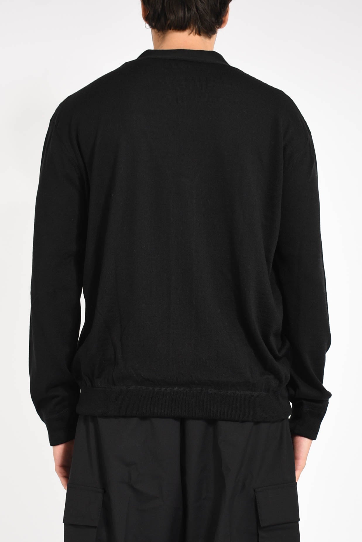 Cardigan con applicazioni