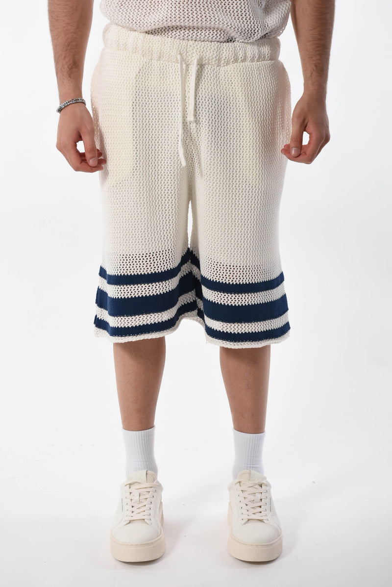 ARTE Bermuda shane knit stripe