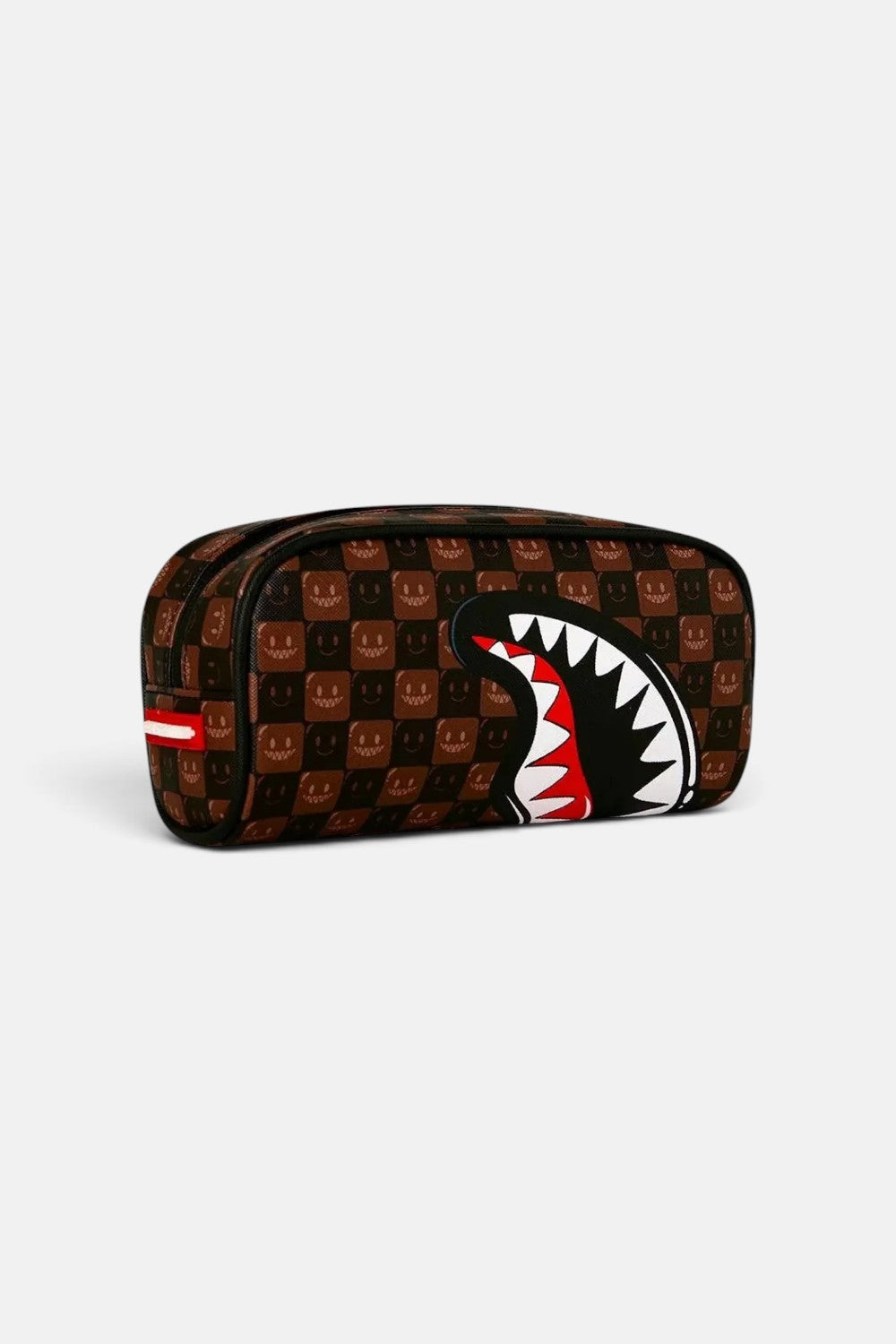 Pouch sharks in paris wtf bubble brown check 910B9303NSZ