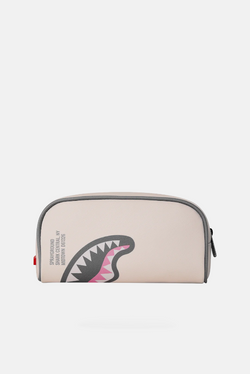 SPRAYGROUND pochette shark central rose pencil