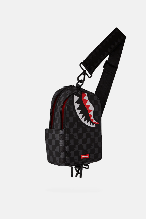 SPRAYGROUND marsupio drip check sharks