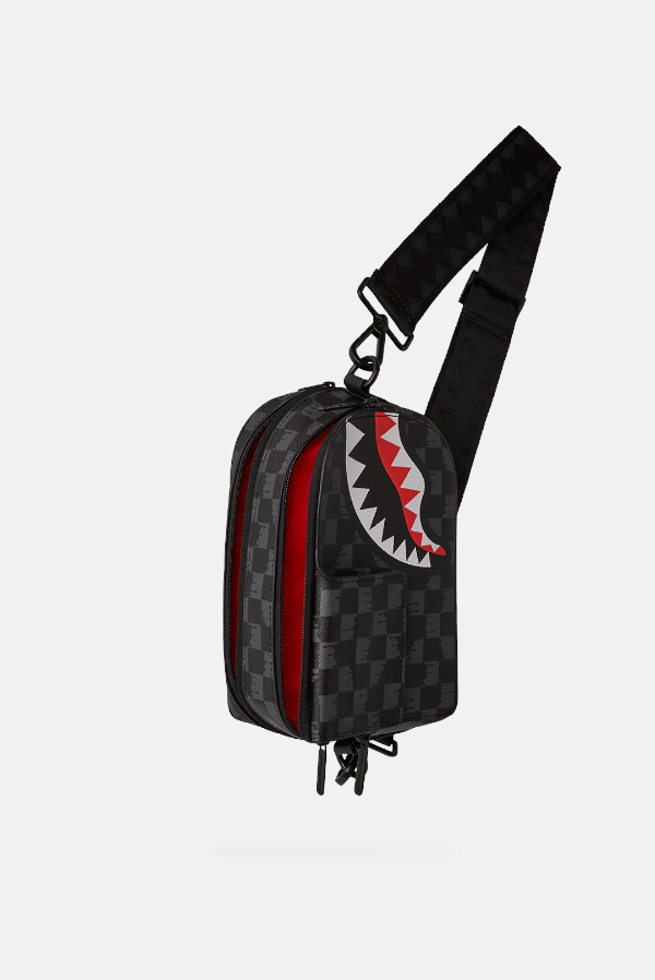 SPRAYGROUND marsupio drip check sharks