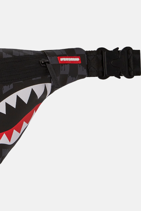 SPRAYGROUND Marsupio drip check shark