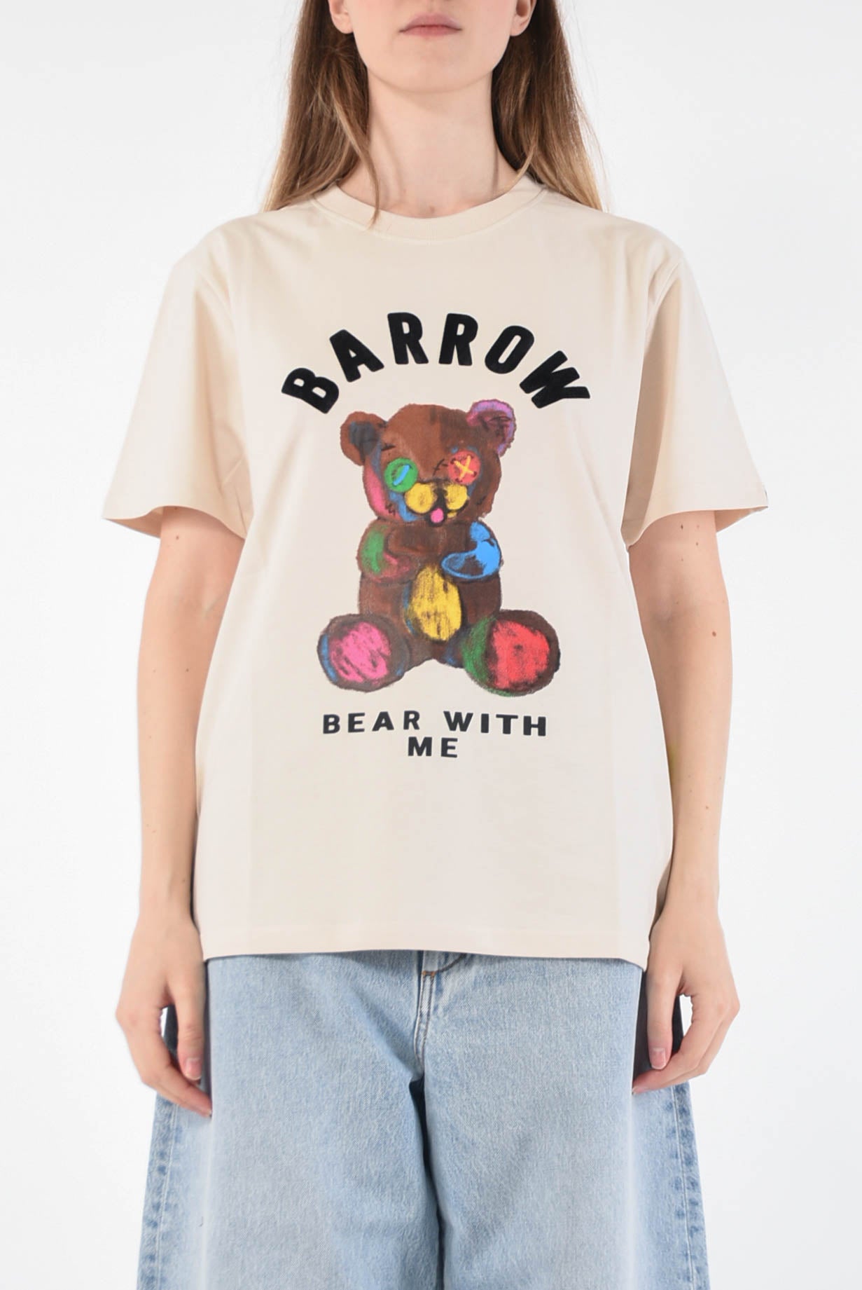 BARROW t-shirt con stampa