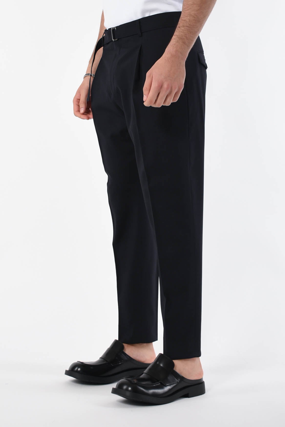 BEABLE CONCEPT Pantaloni andy in fresco lana