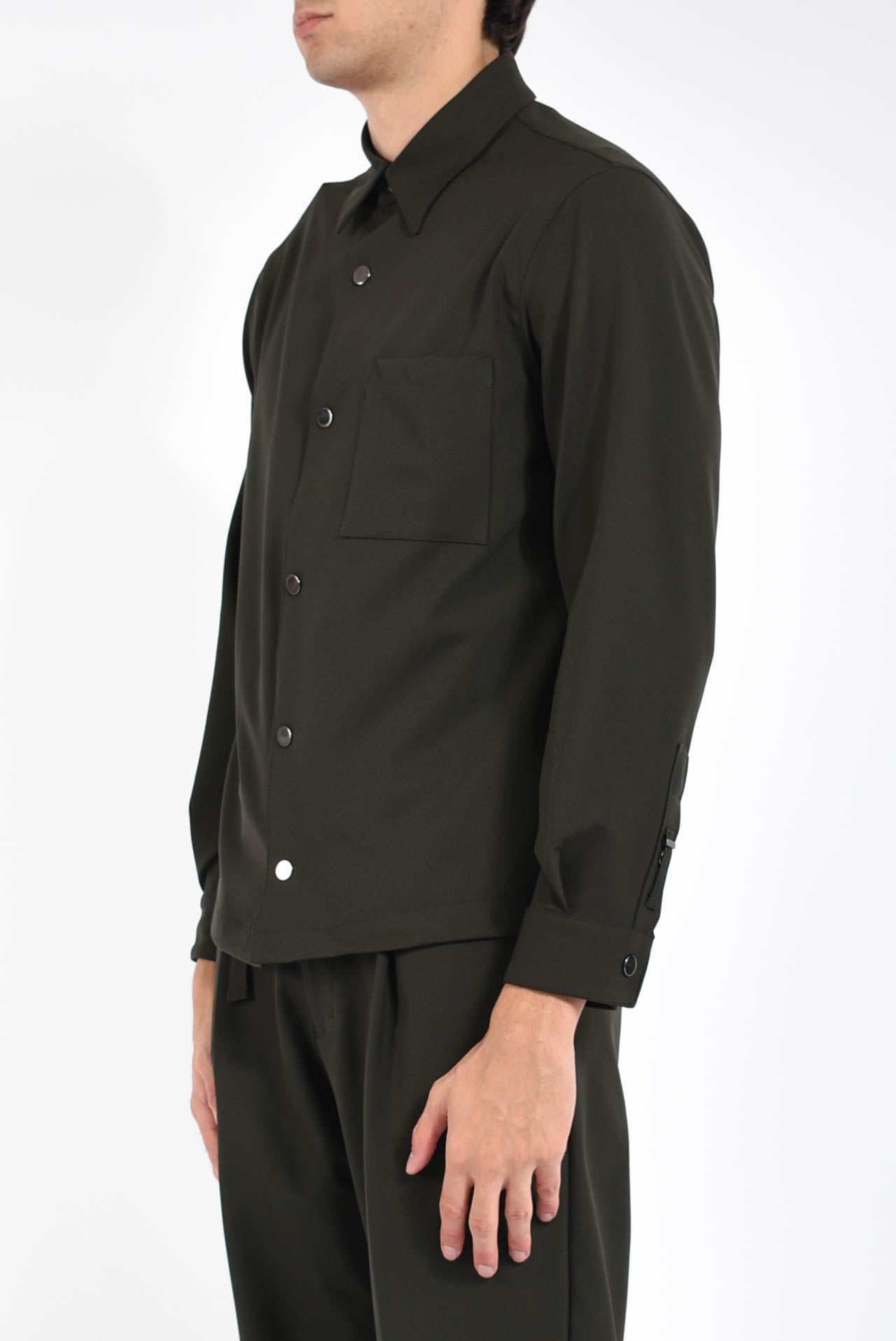 Camicia leroy in tessuto tecnico