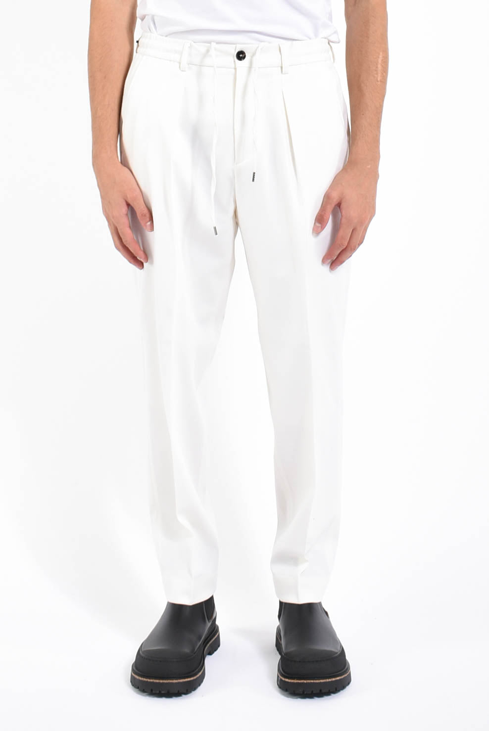 Pantaloni dominique in lana