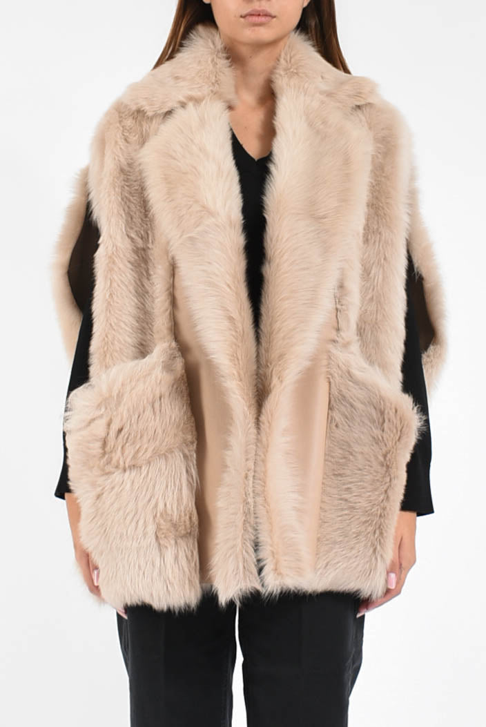 gilet in volpe toscana