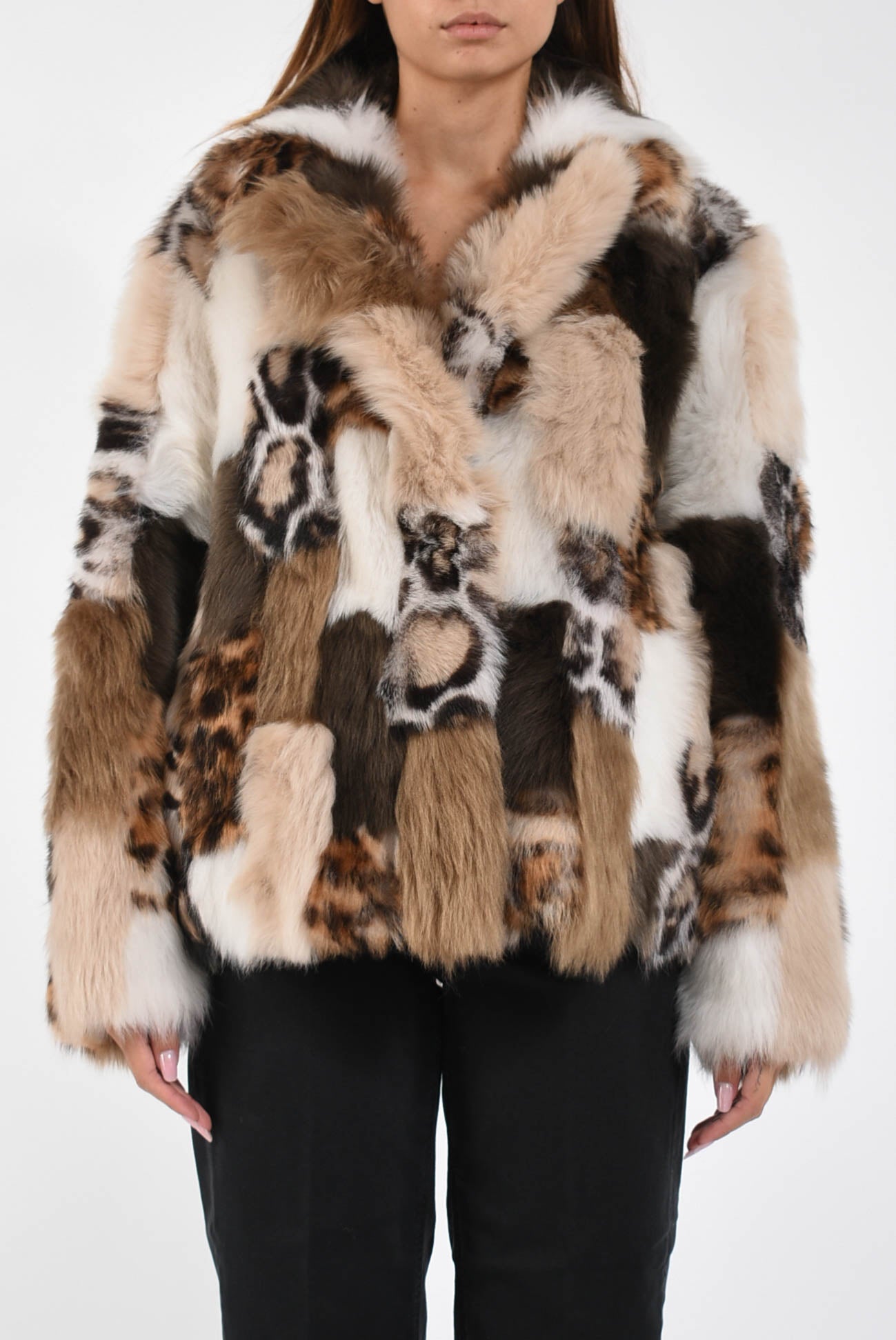 pelliccia toscana Patcwork Animalier