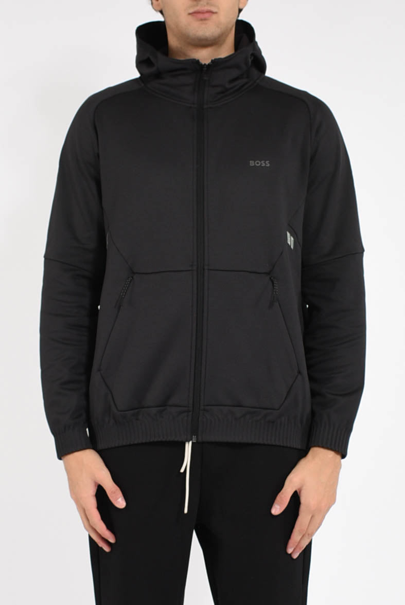 Felpa in tessuto tecnico