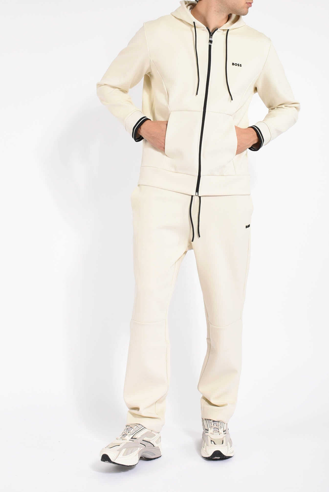 Felpa in misto cotone