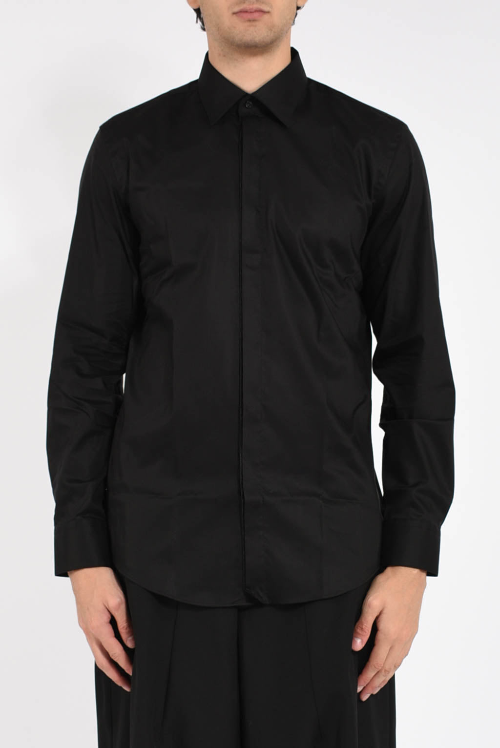 Camicia in jersey elasticizzato